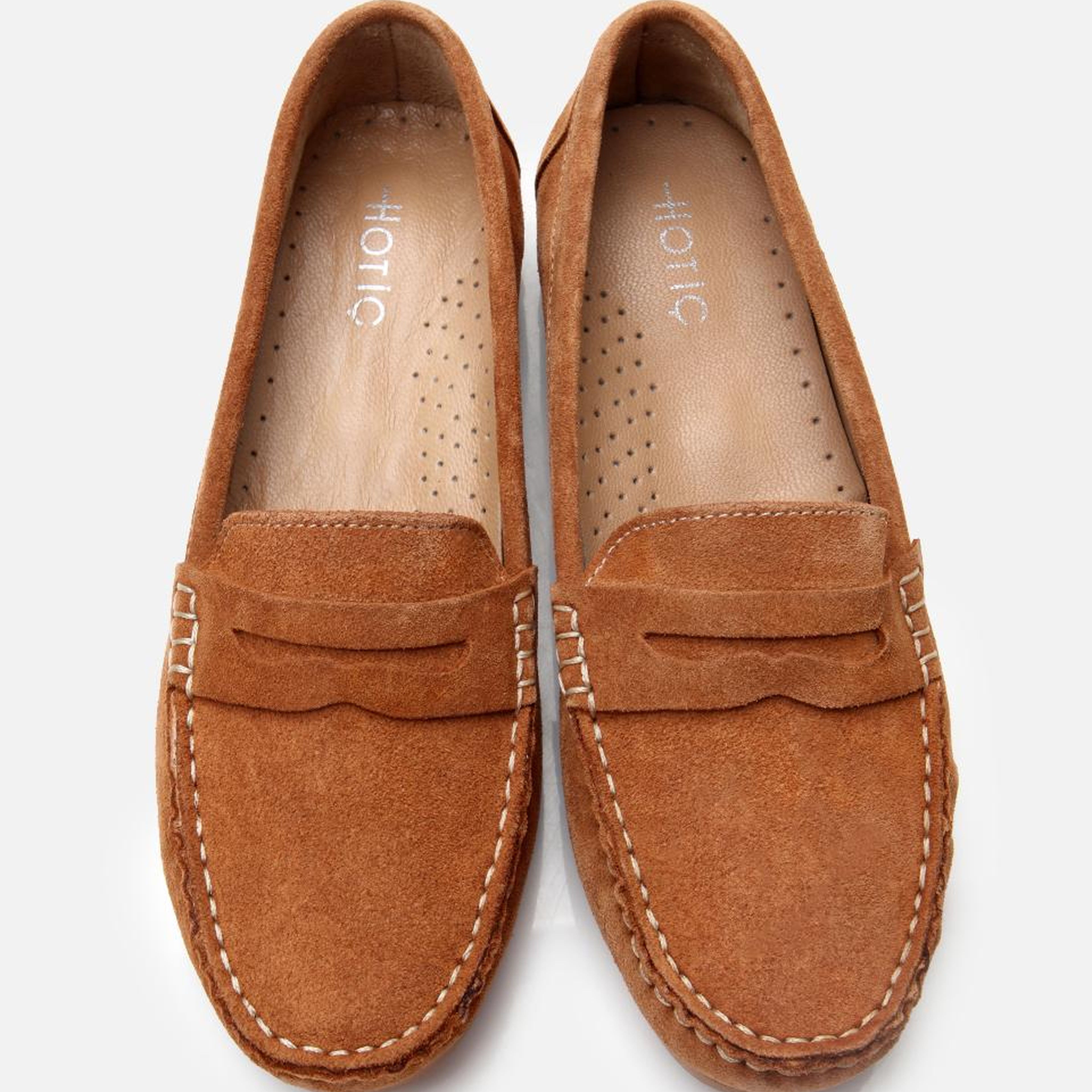 Kadın Süet Deri Taba Günlük Loafer