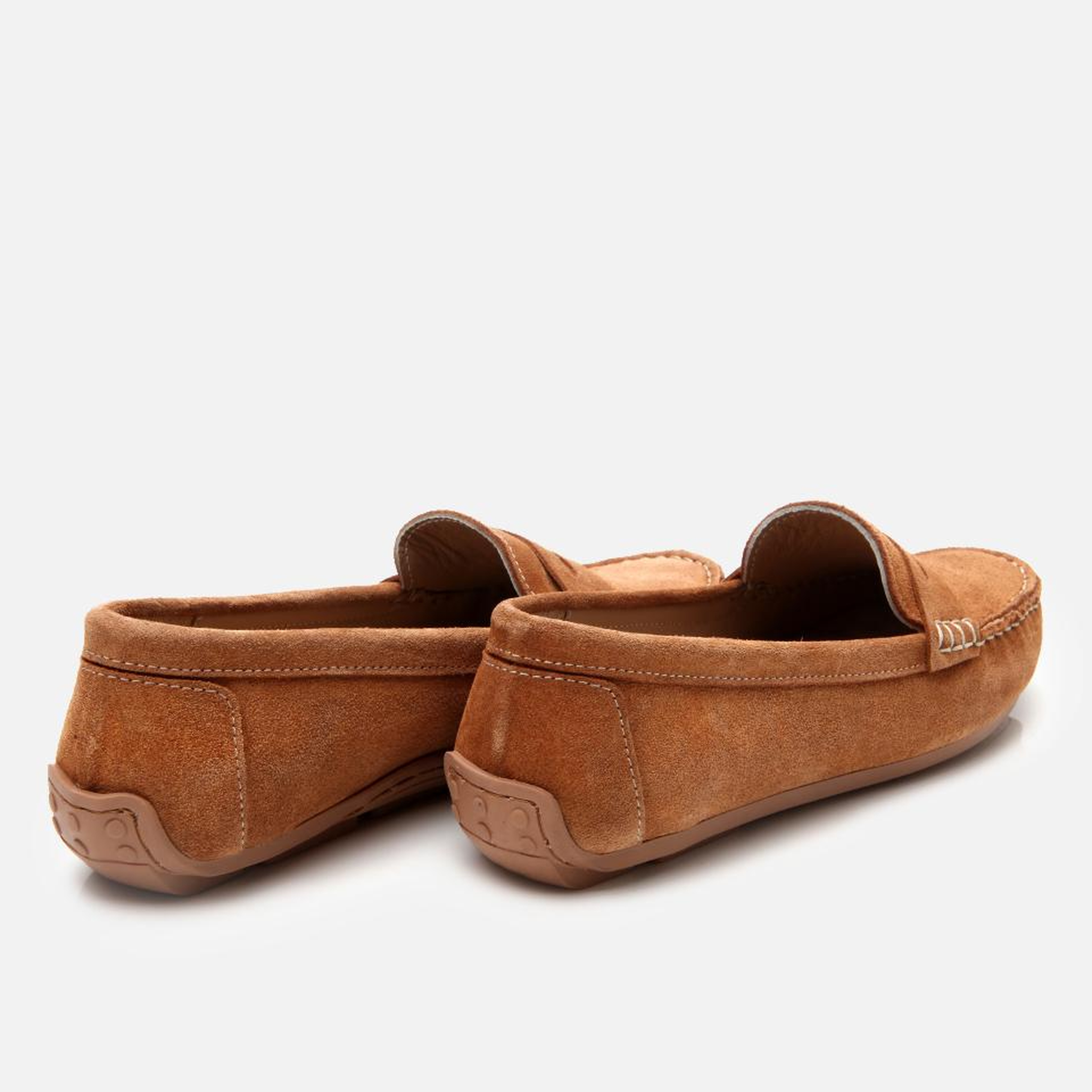 Kadın Süet Deri Taba Günlük Loafer