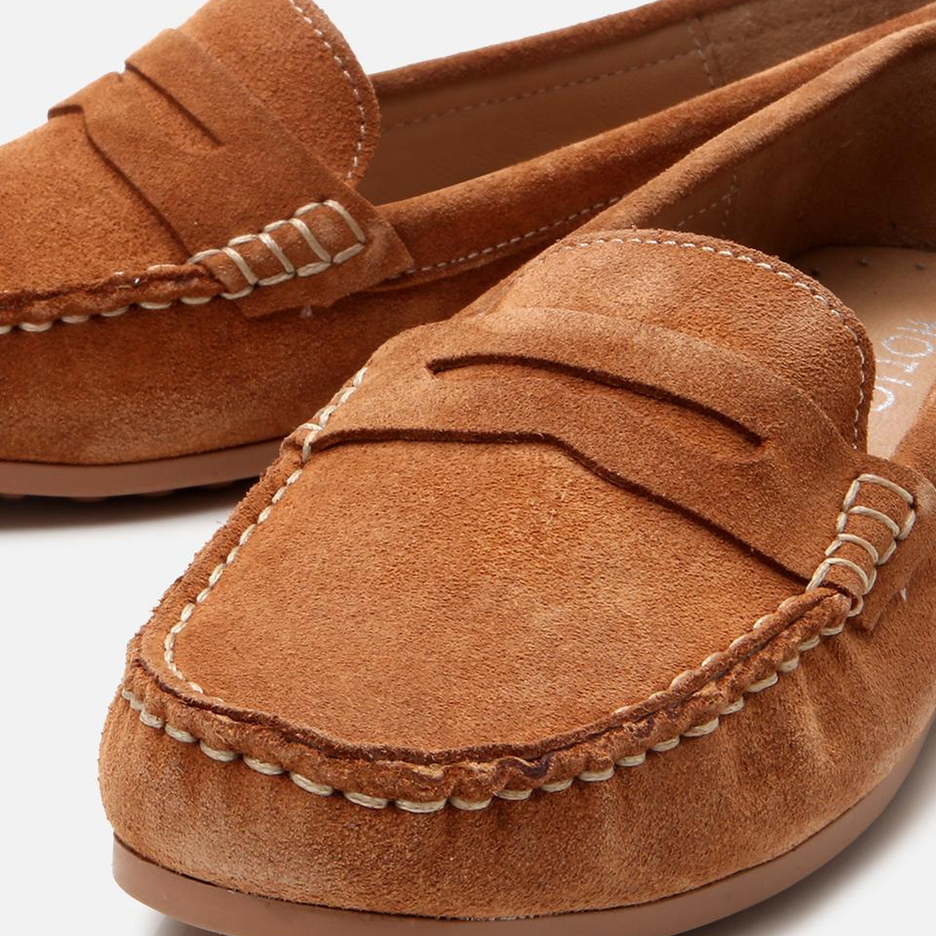Kadın Süet Deri Taba Günlük Loafer