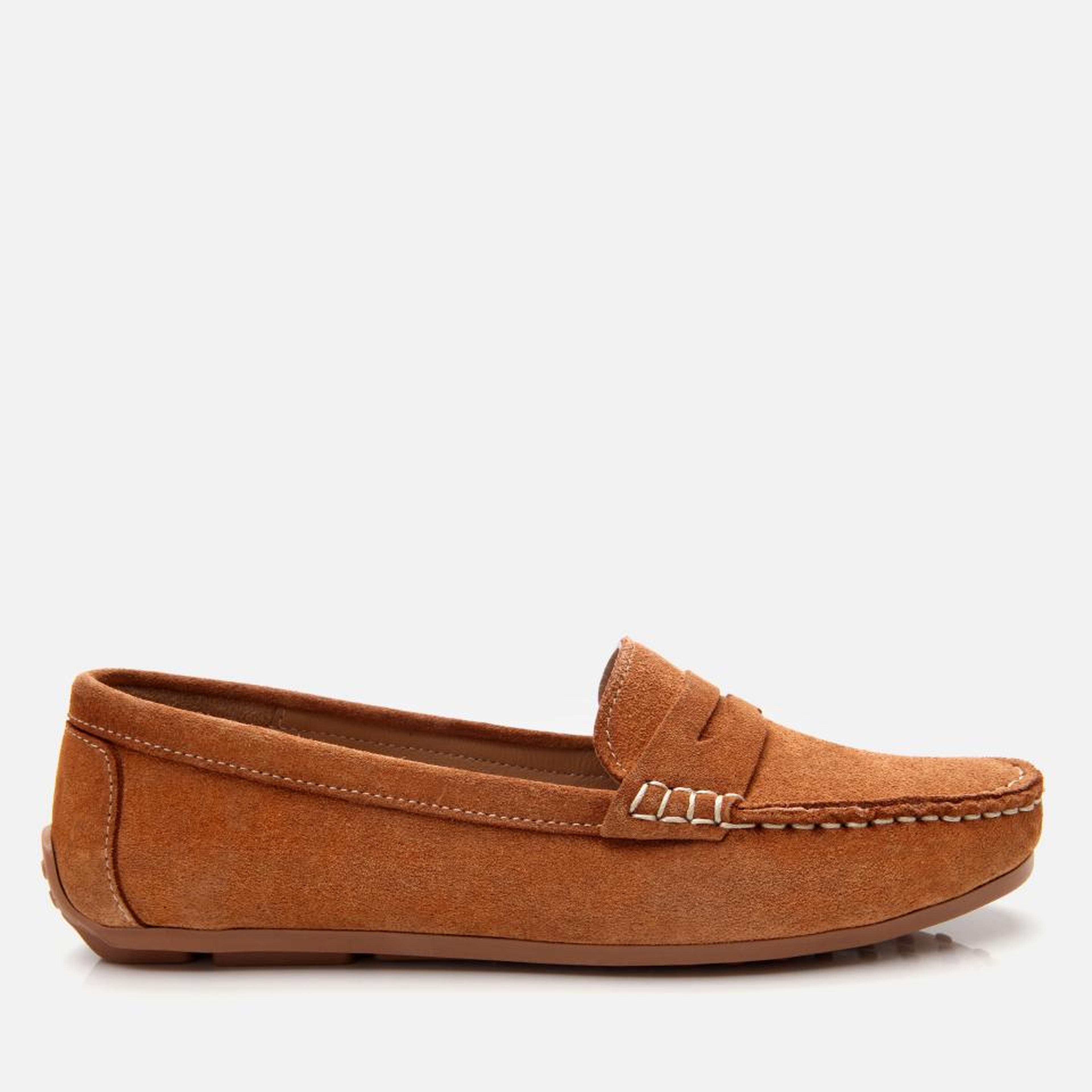 Kadın Süet Deri Taba Günlük Loafer
