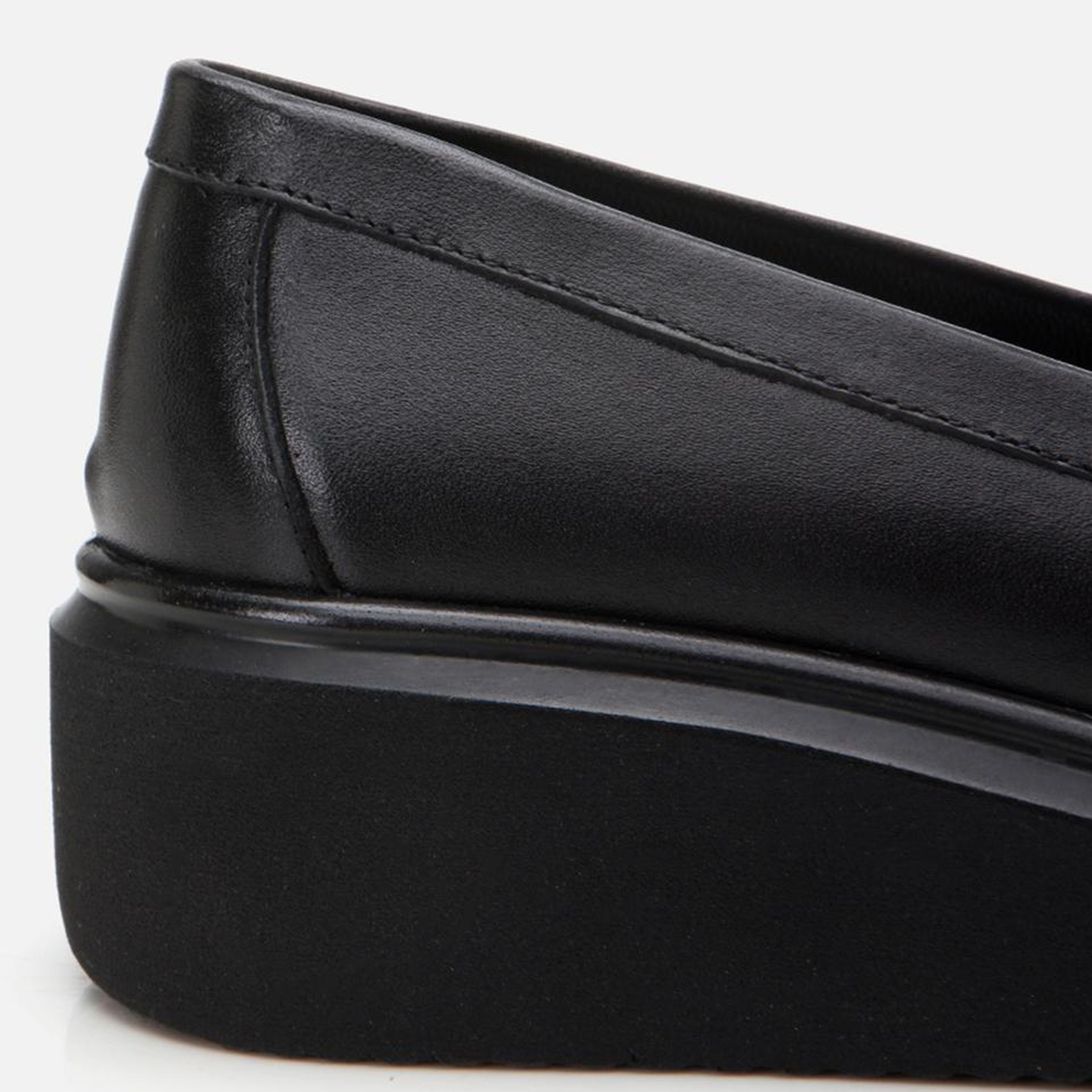 Kadın Deri Siyah Loafer