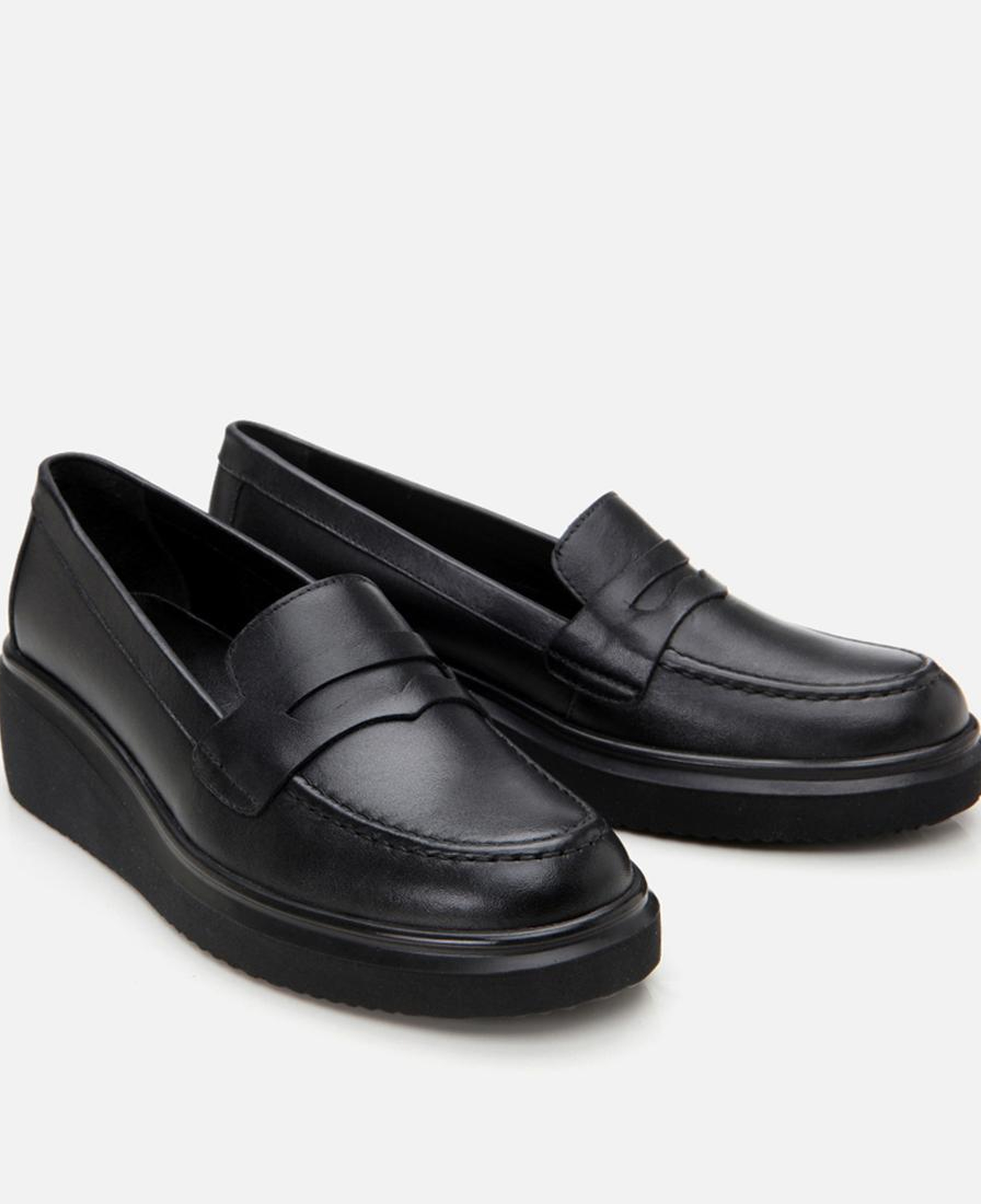Kadın Deri Siyah Loafer