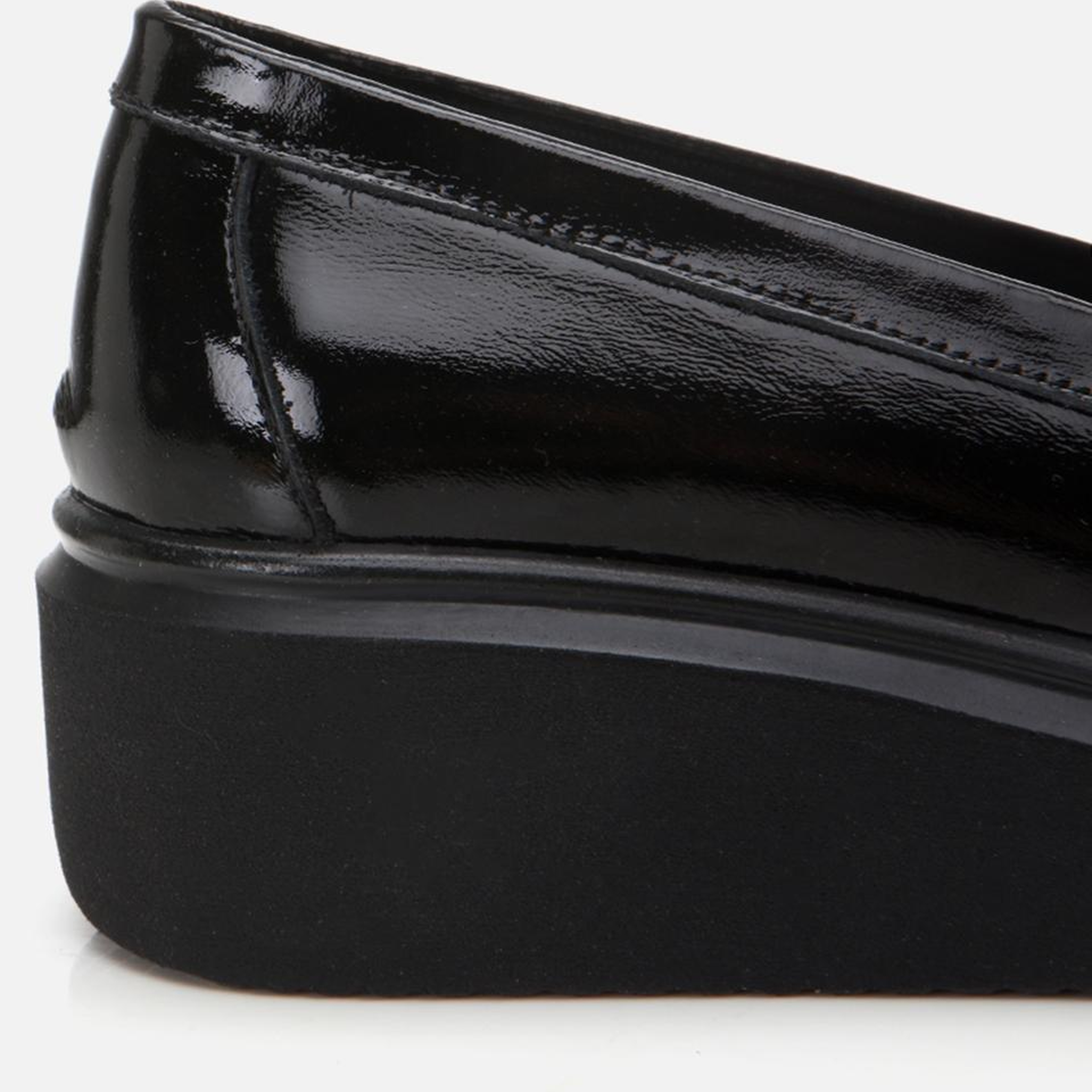 Kadın Deri Siyah Loafer
