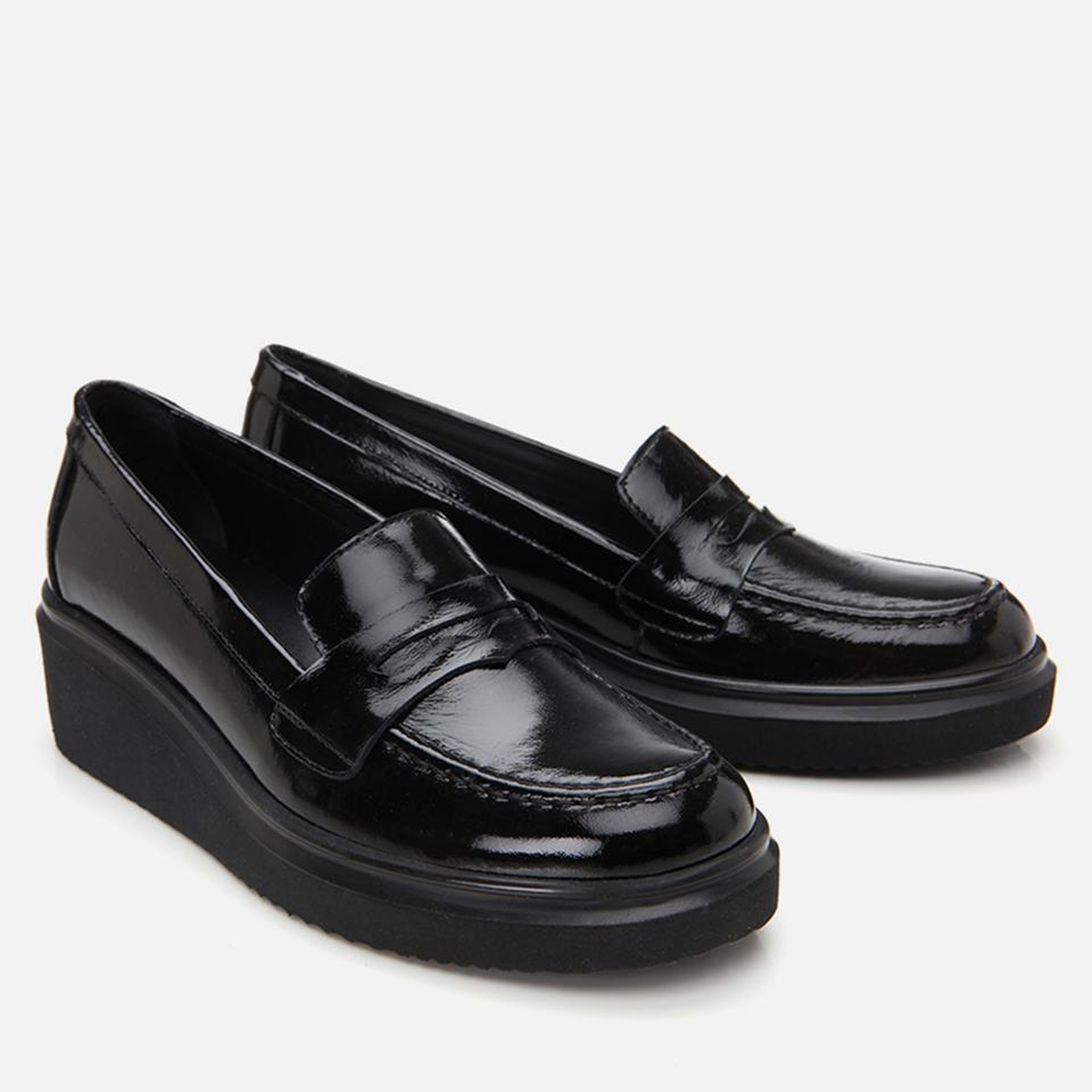 Kadın Deri Siyah Loafer