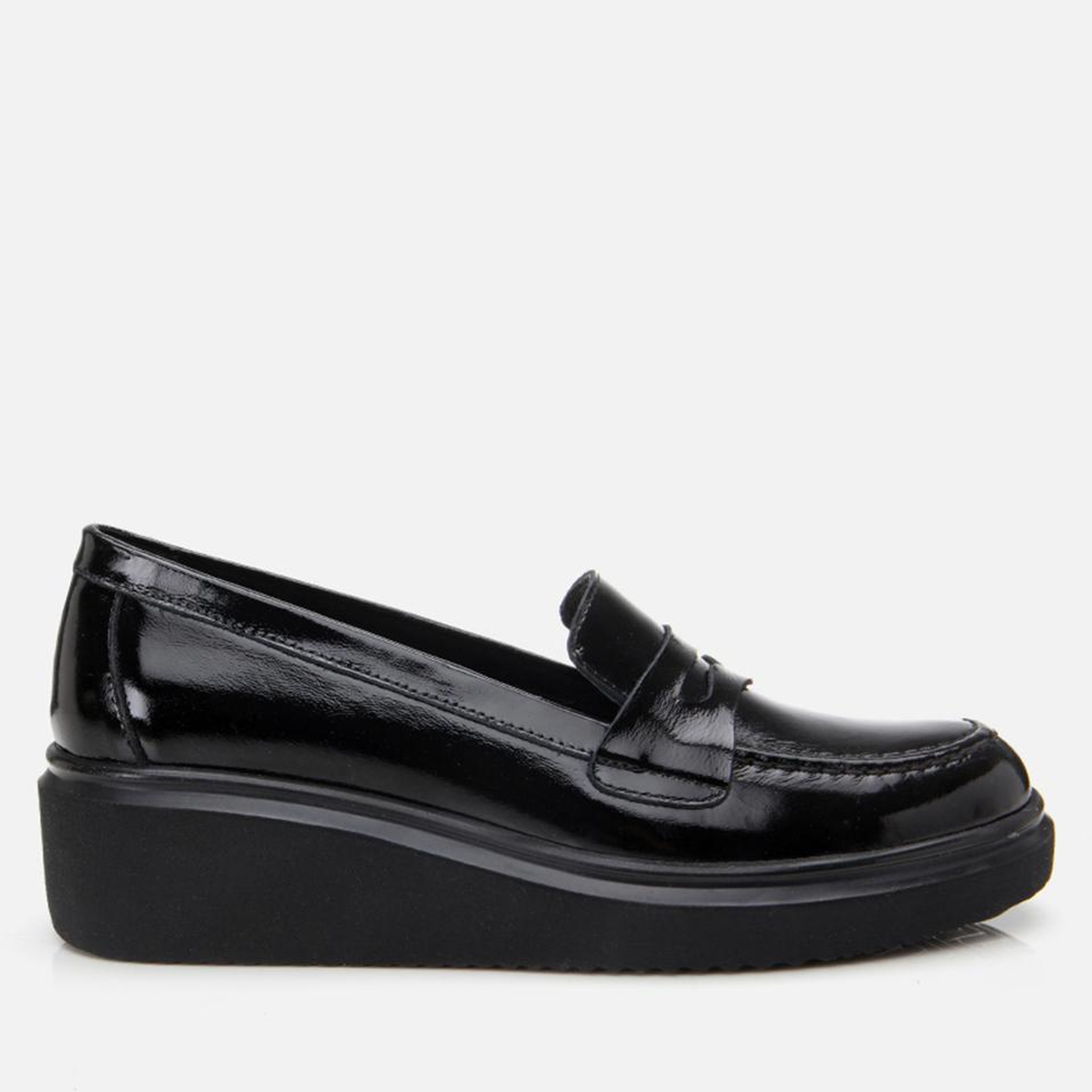 Kadın Deri Siyah Loafer