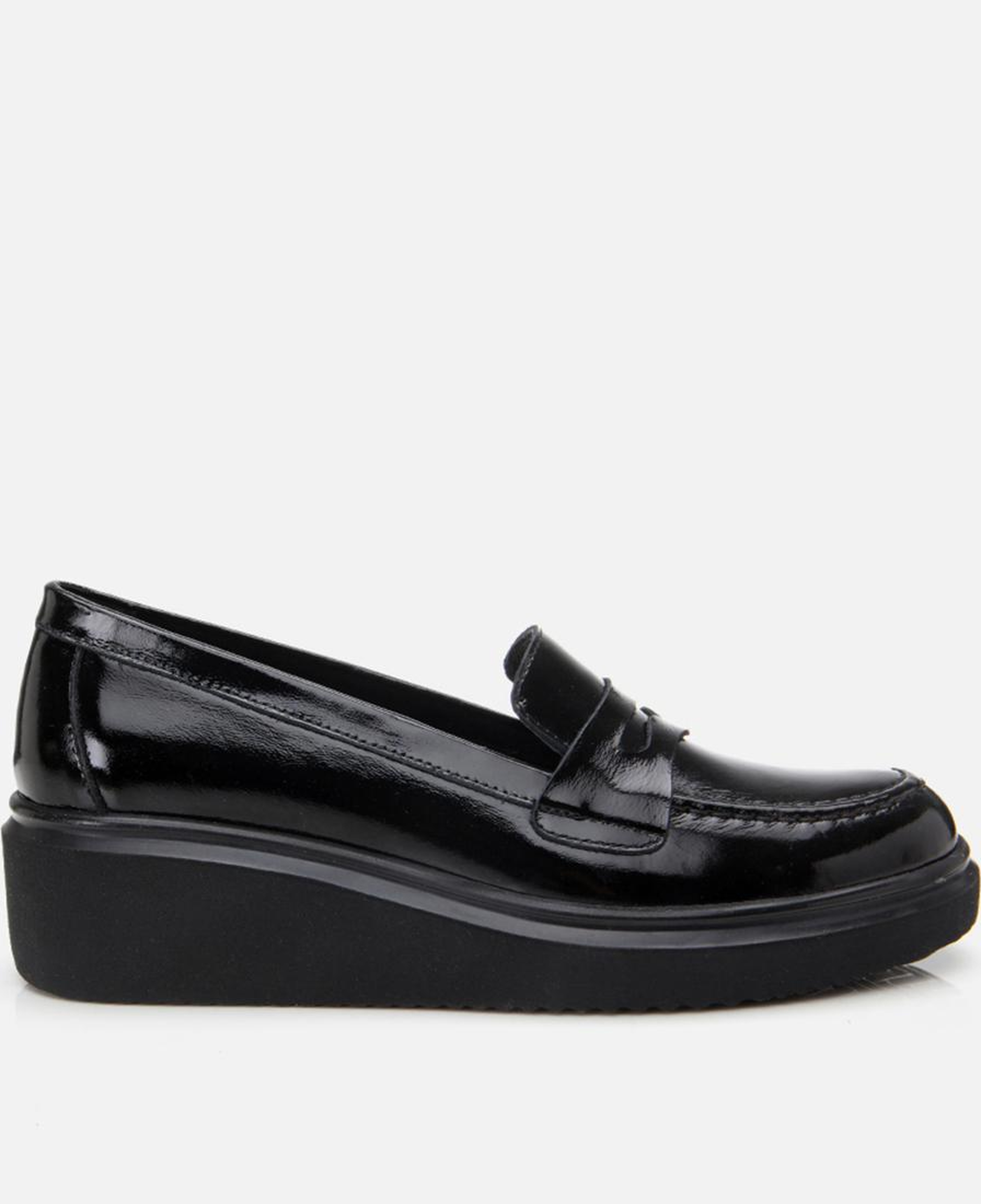 Kadın Deri Siyah Loafer