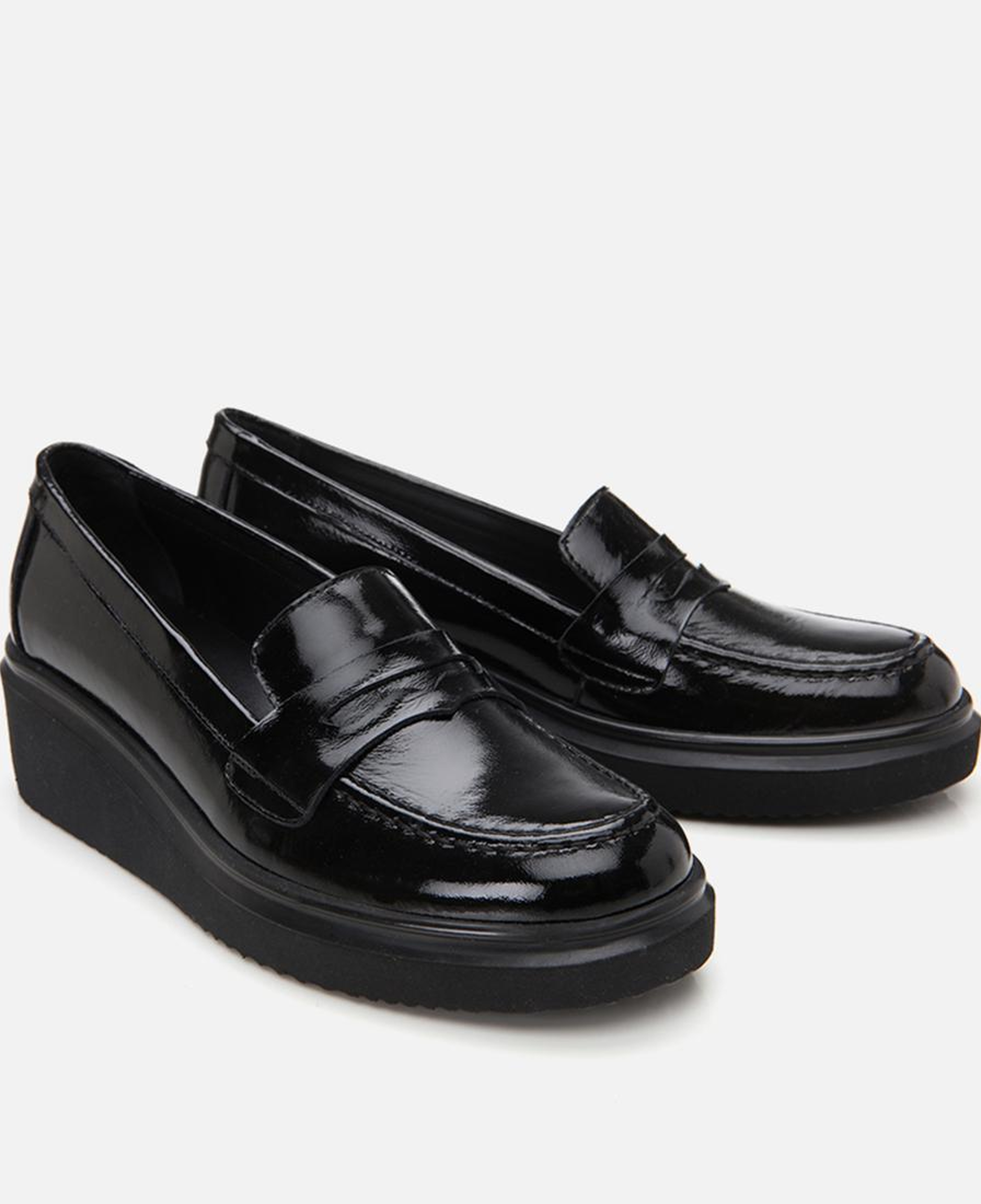 Kadın Deri Siyah Loafer