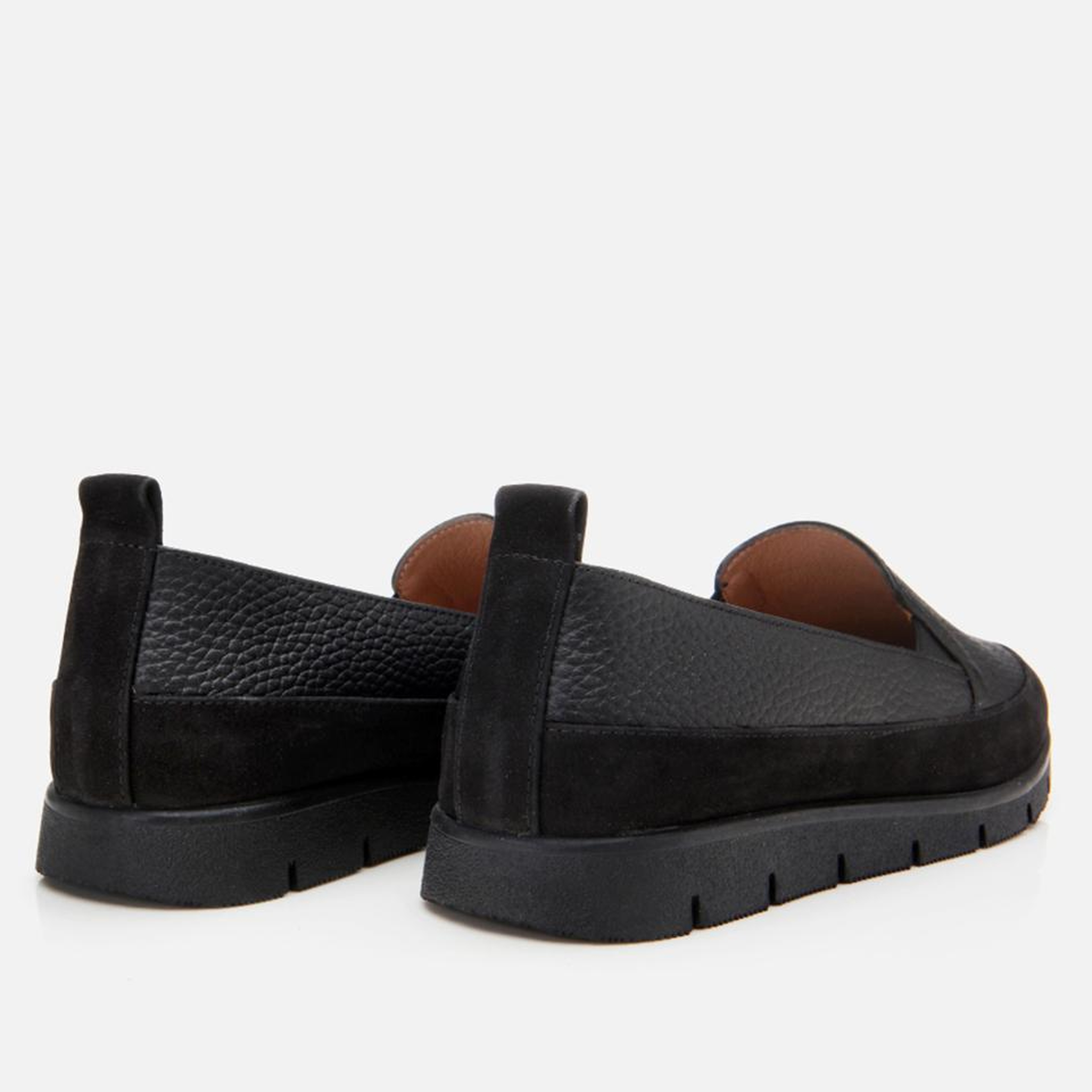 Kadın Deri Siyah Loafer