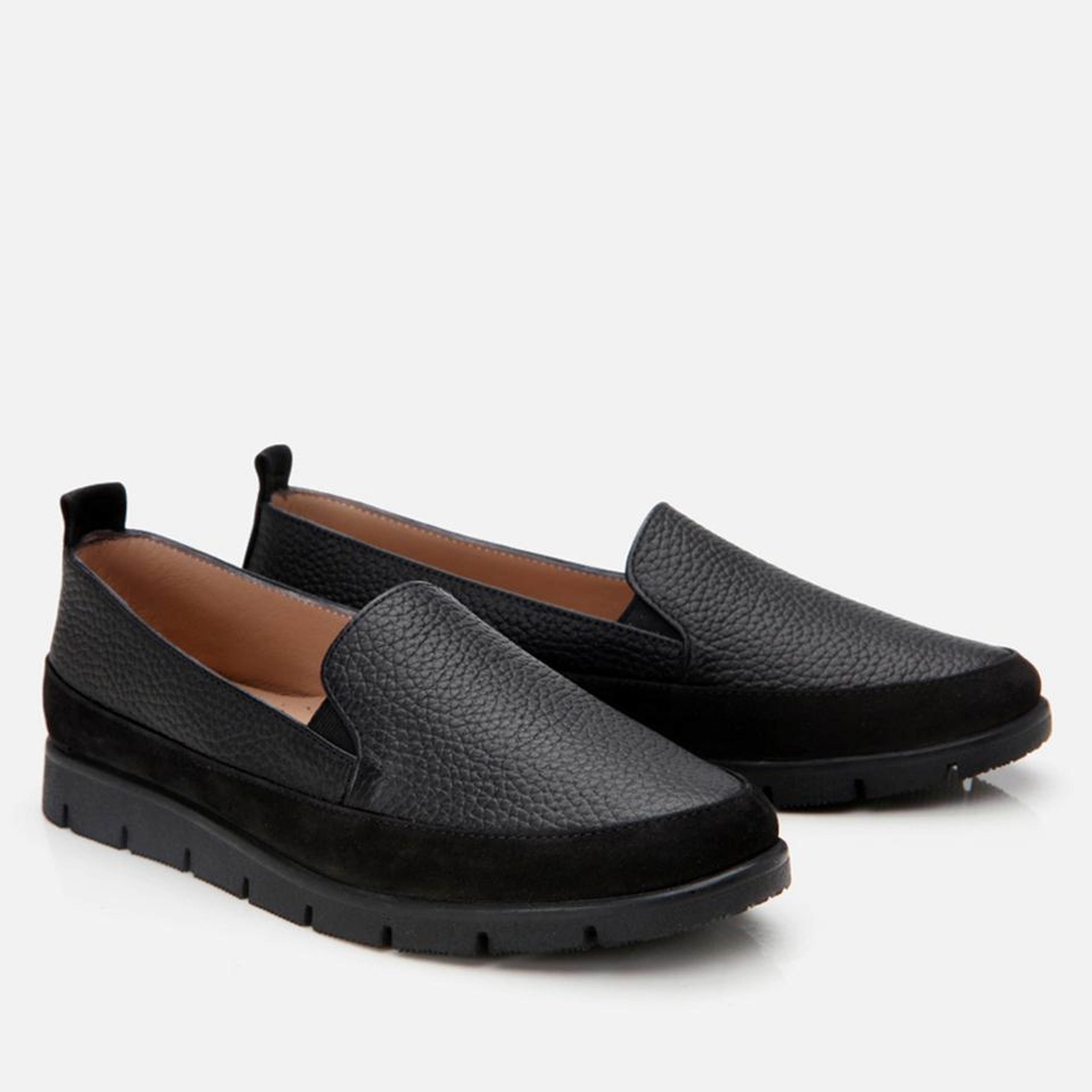 Kadın Deri Siyah Loafer