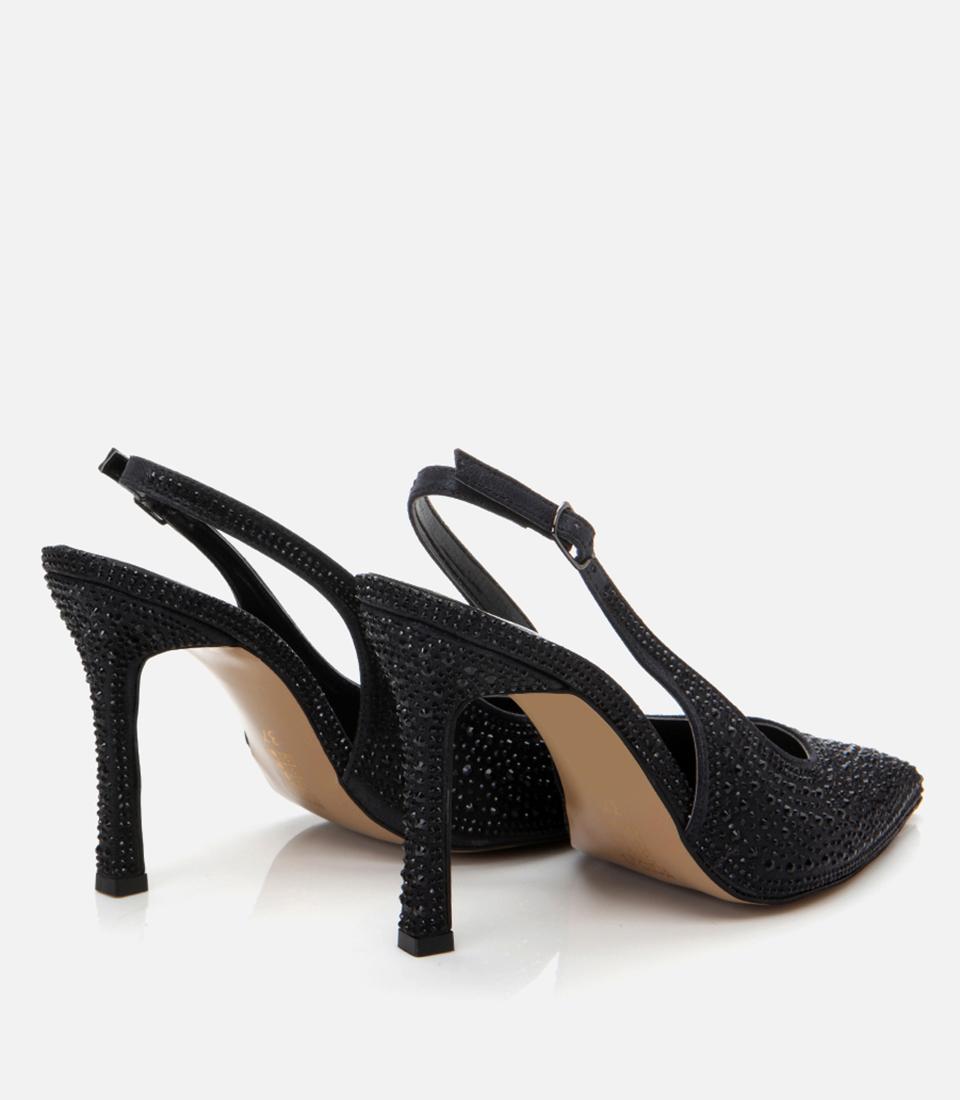 Kadın Siyah Abiye Stiletto