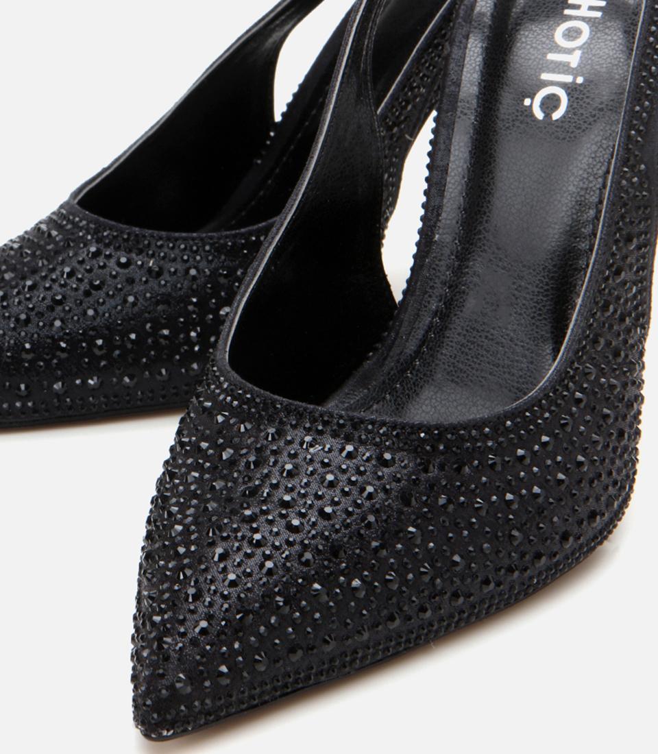 Kadın Siyah Abiye Stiletto