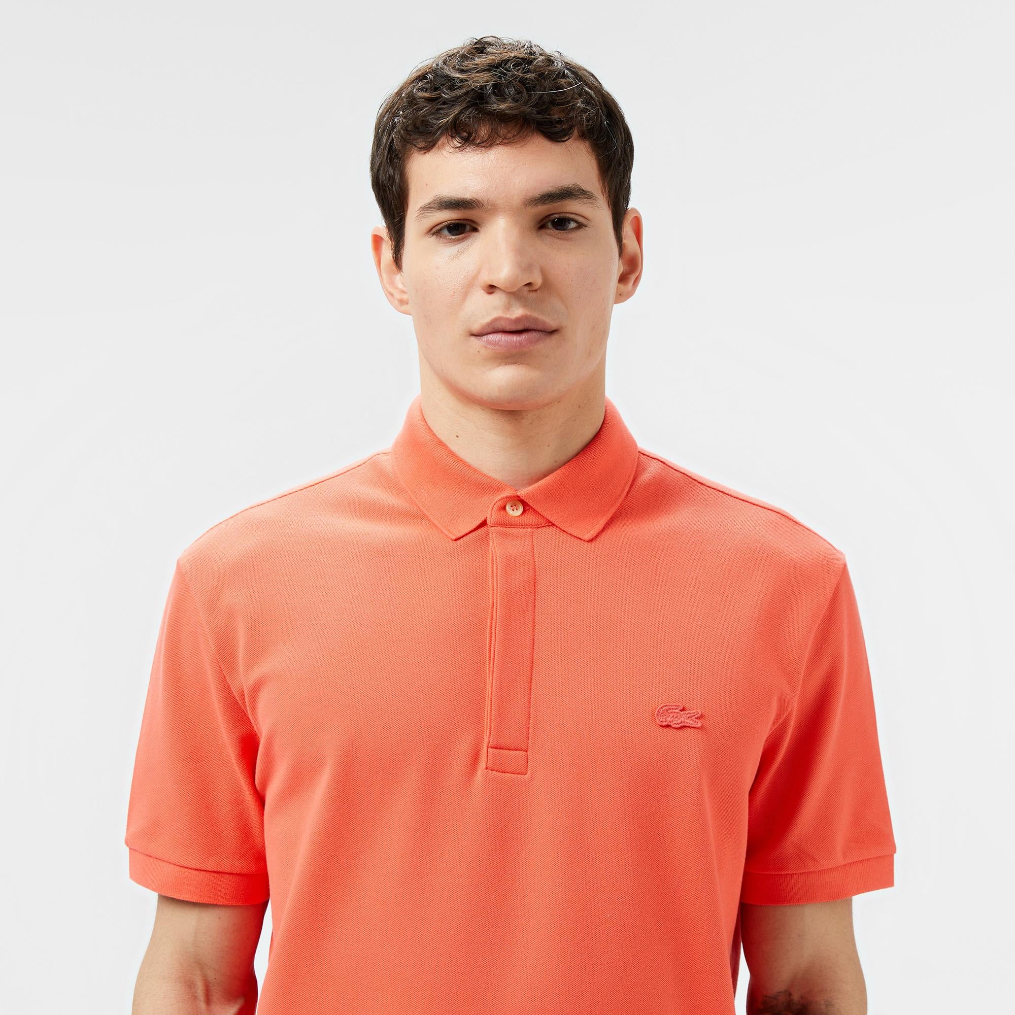 Lacoste Paris Erkek Regular Fit Turuncu Polo