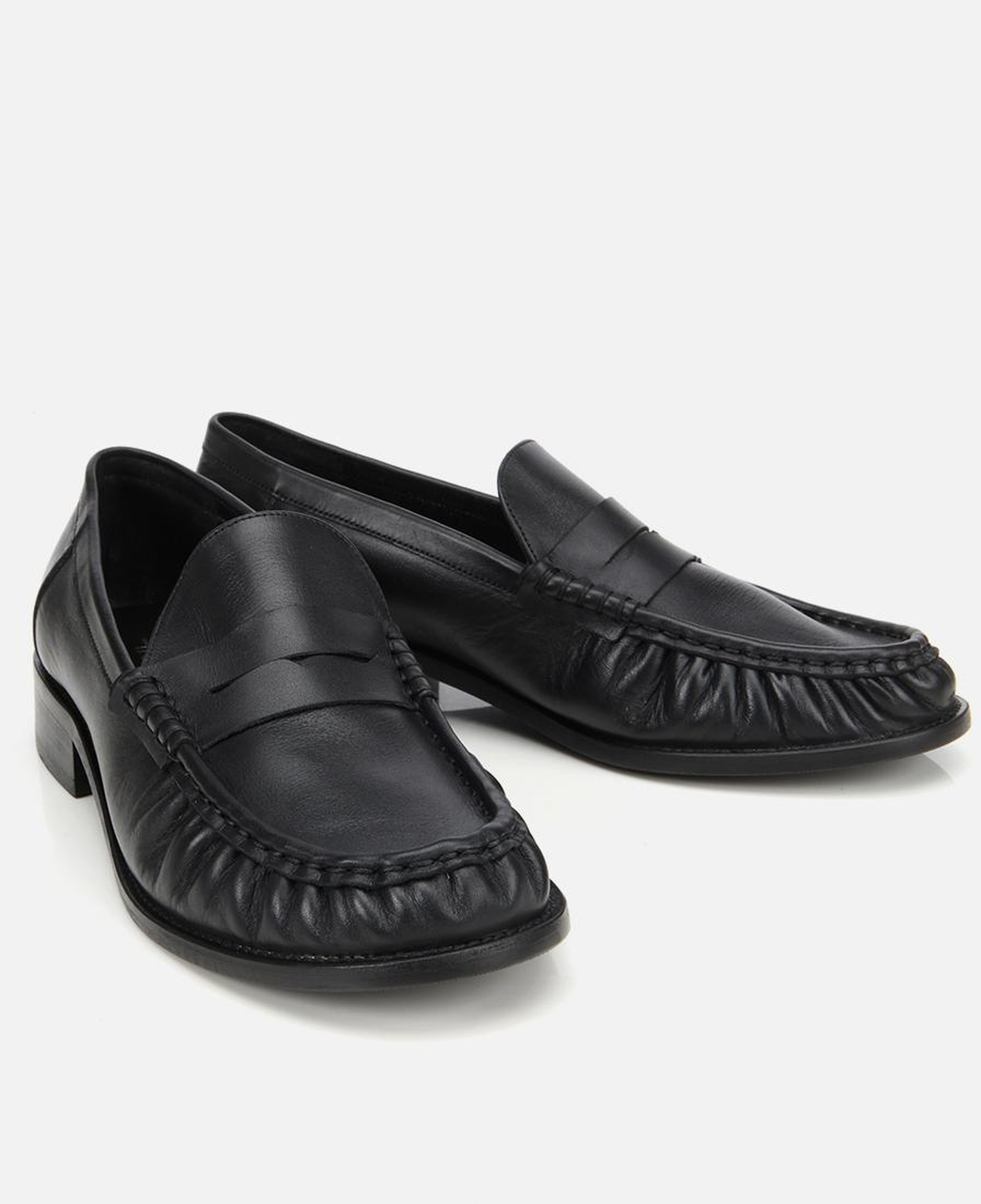 Kadın Deri Siyah Günlük Loafer