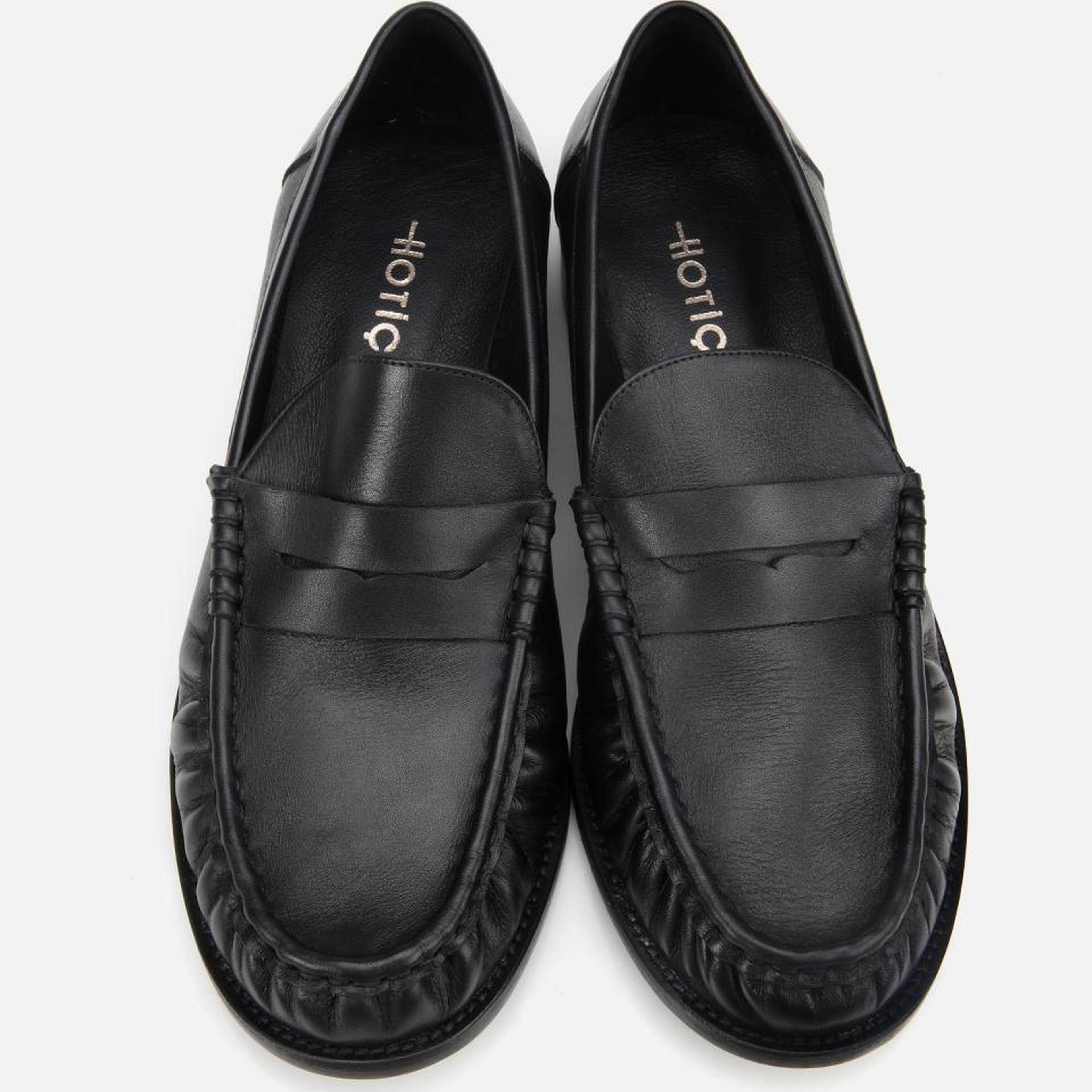Kadın Deri Siyah Günlük Loafer