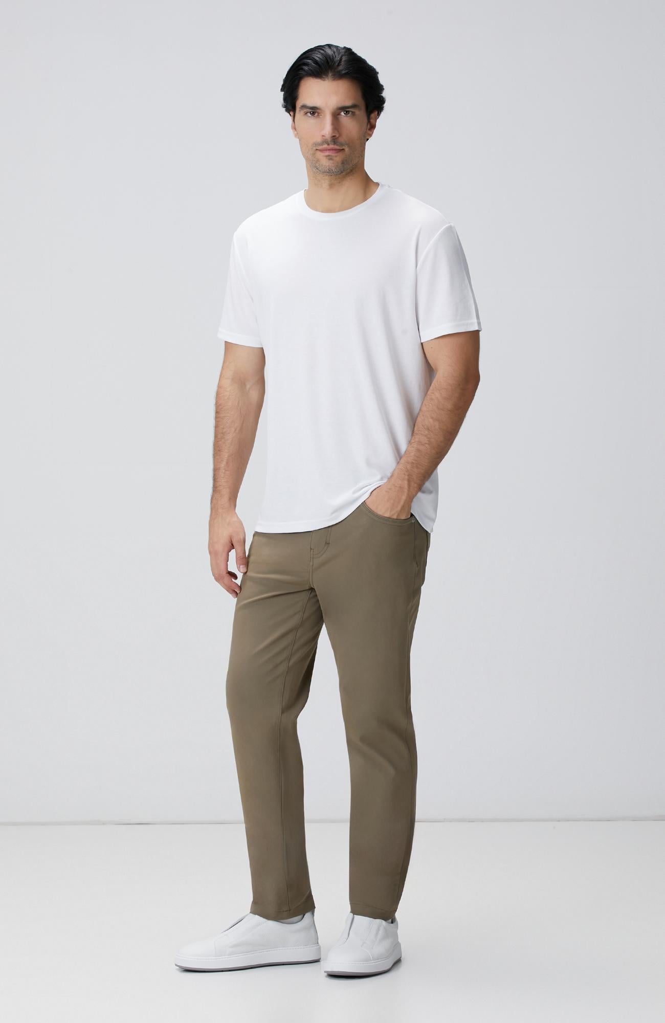 Network Erkek Beyaz Basic T-Shirt