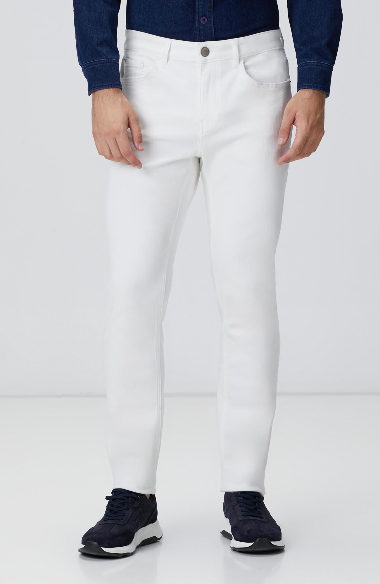 Network Erkek Kırık Beyaz Denim Pantolon