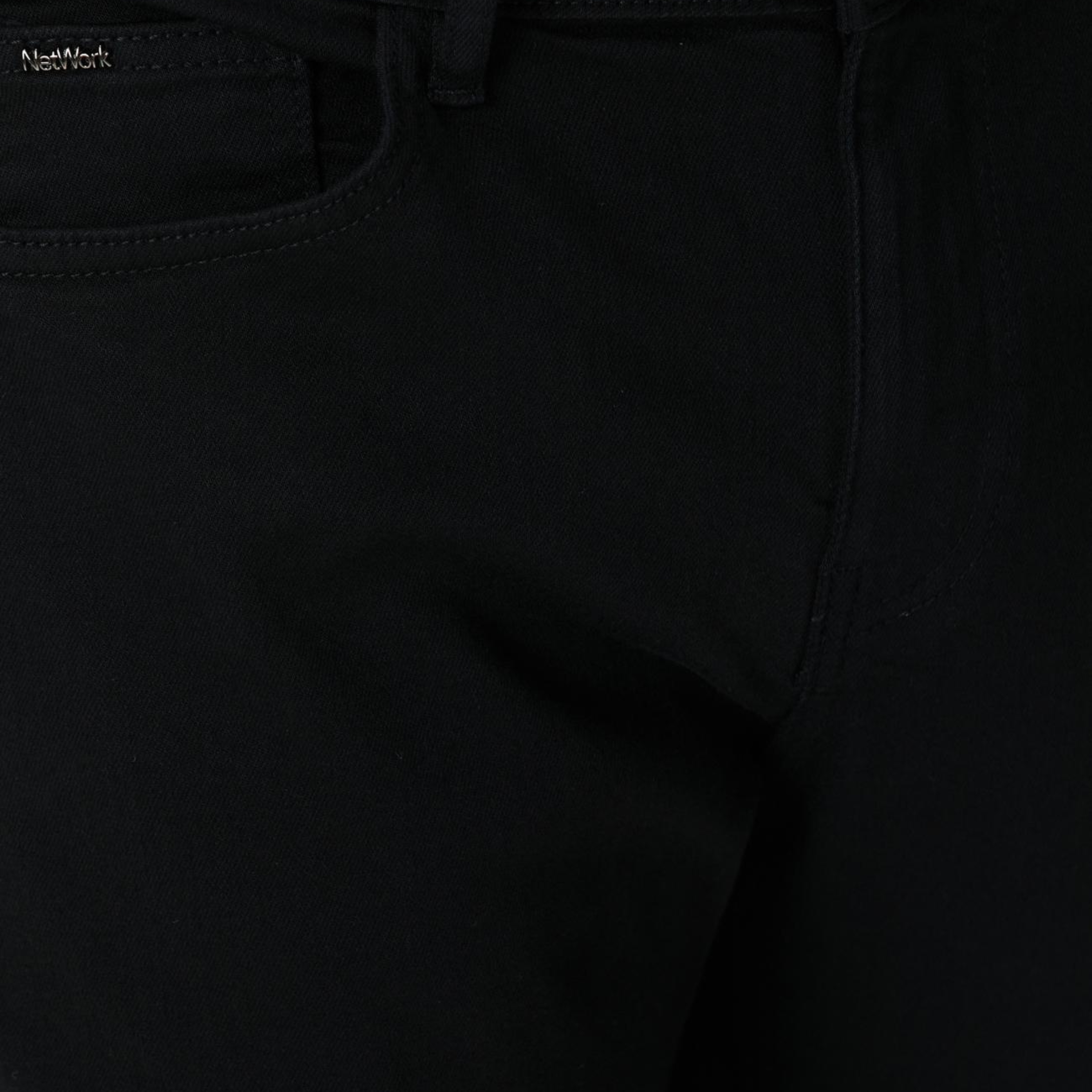 Network Erkek Siyah Denim Pantolon