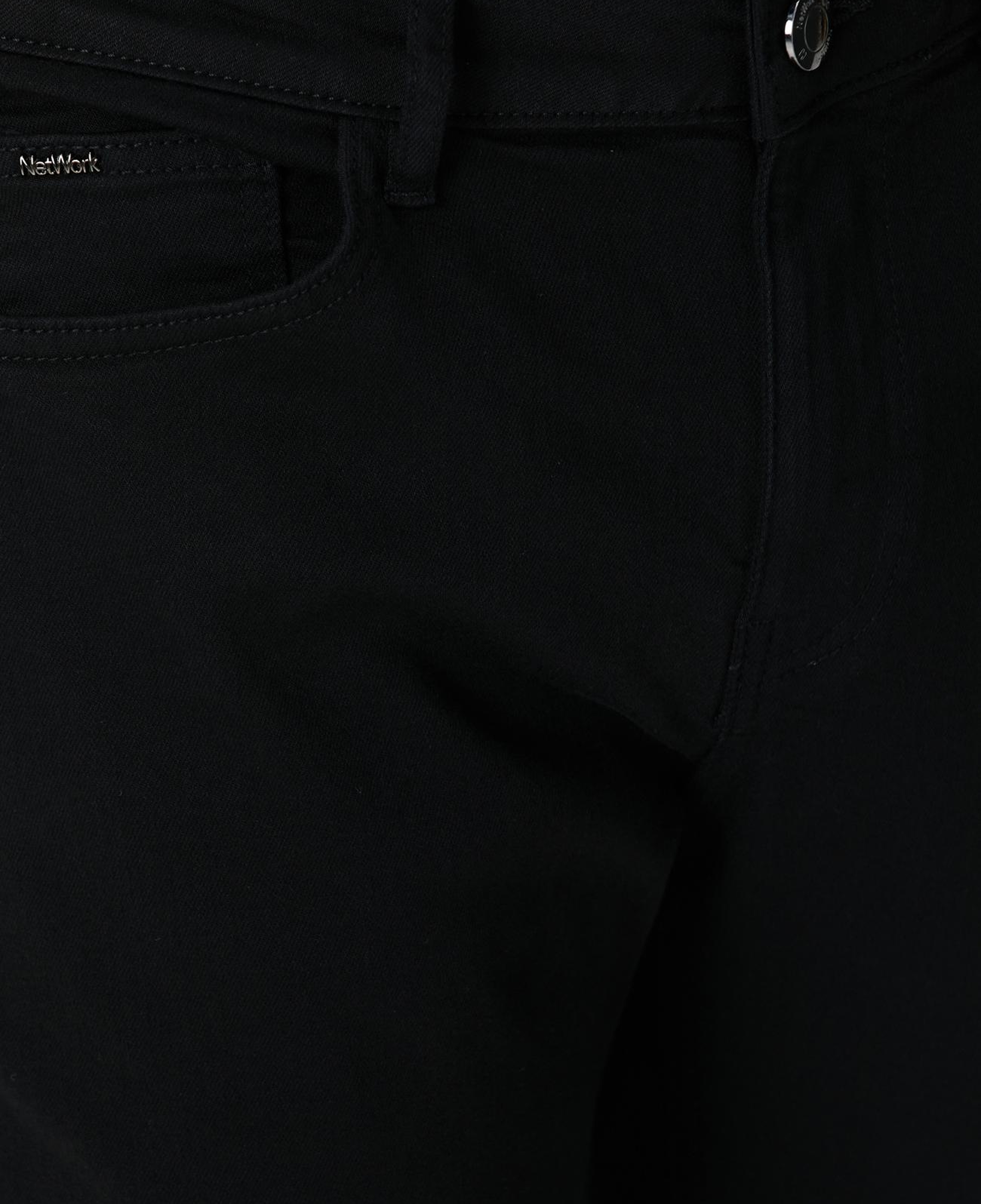 Network Erkek Siyah Denim Pantolon