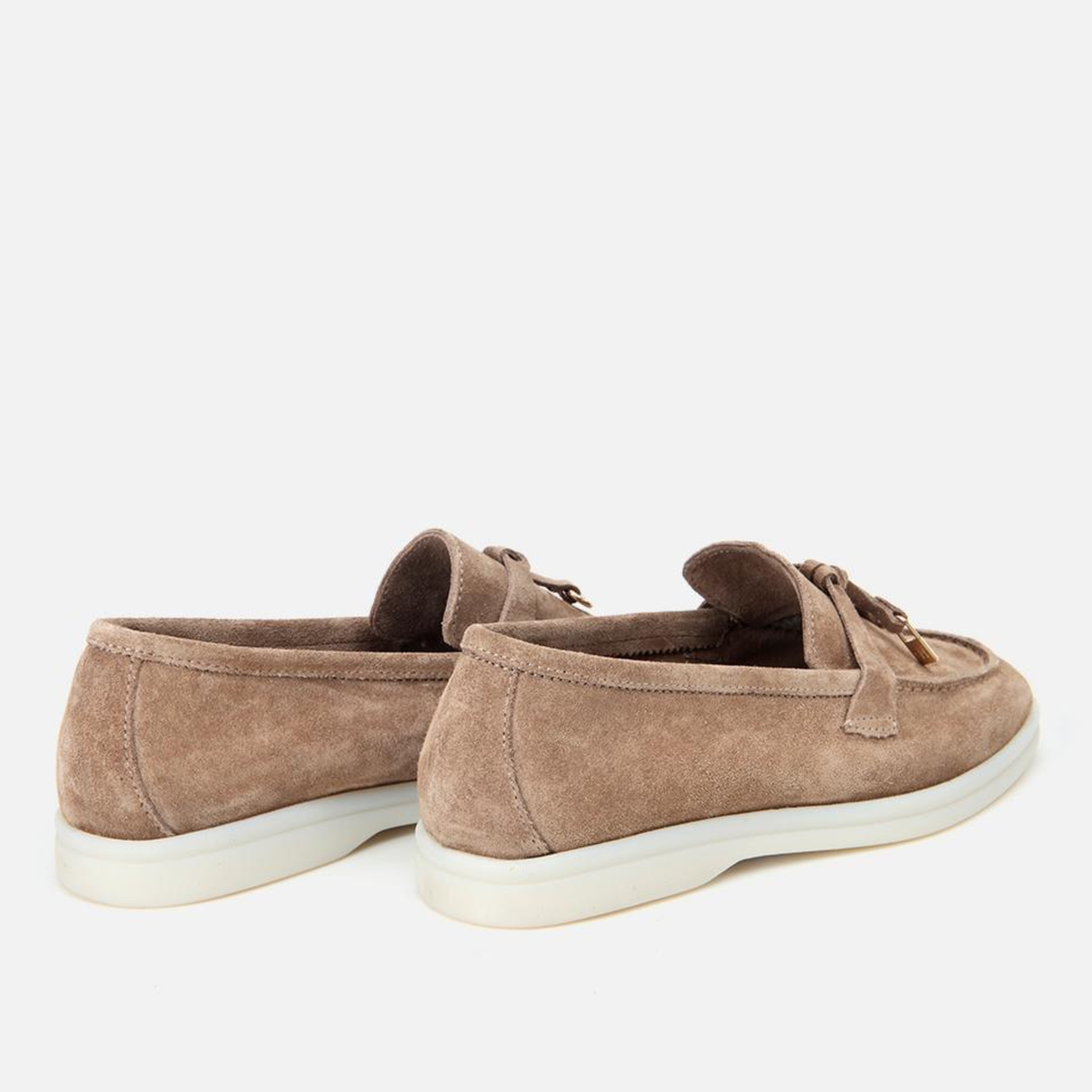 Kadın Deri Bej Loafer