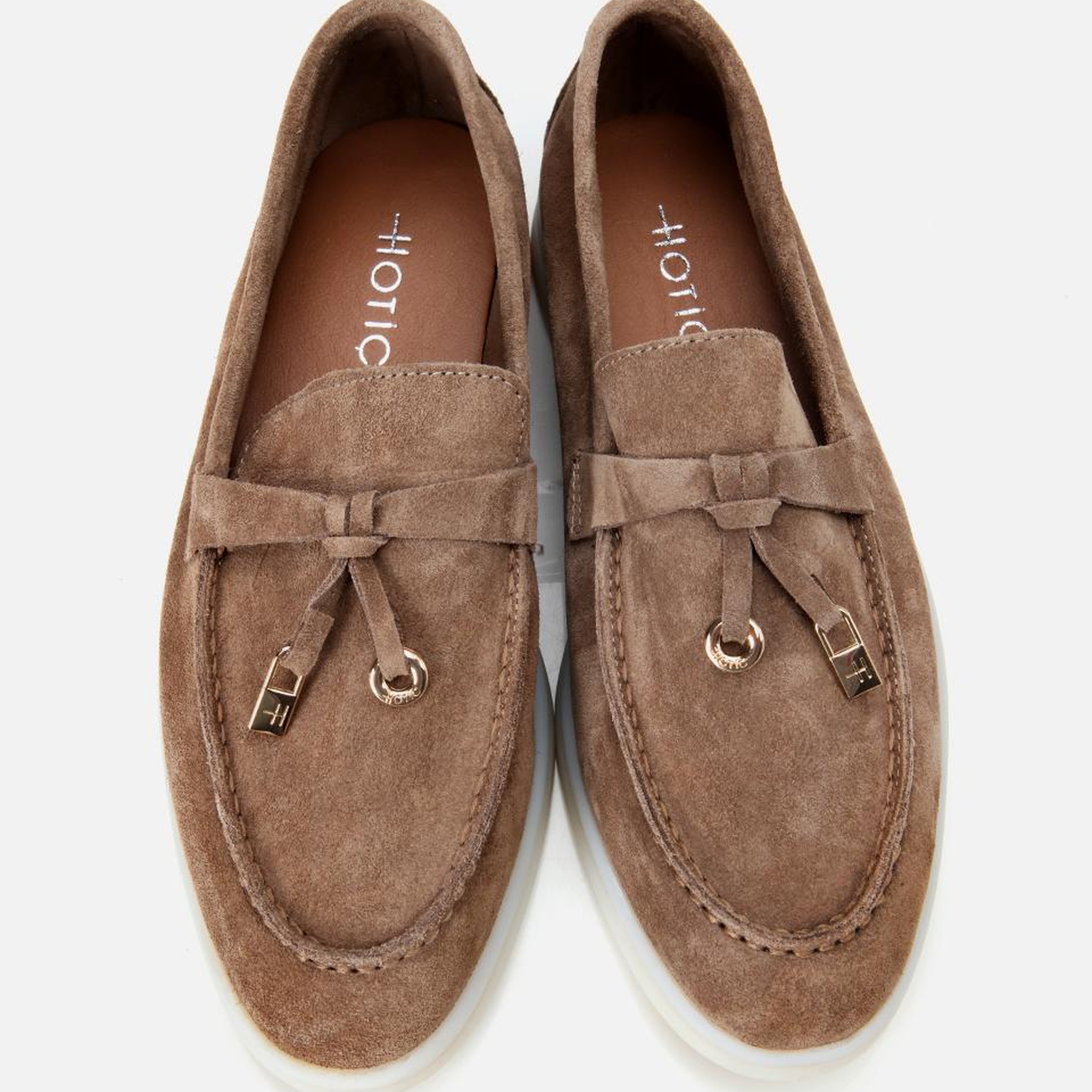 Kadın Deri Bej Loafer