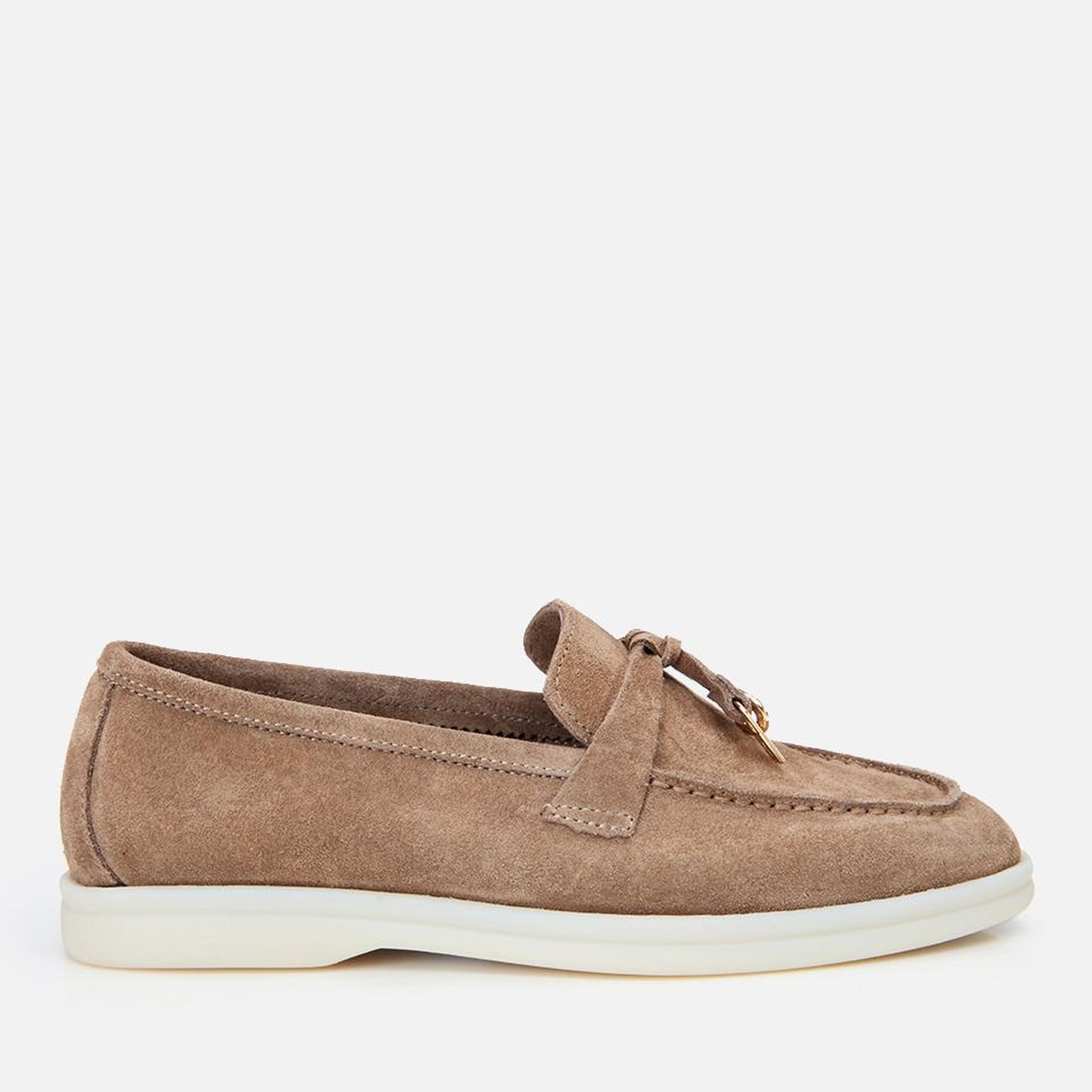 Kadın Deri Bej Loafer
