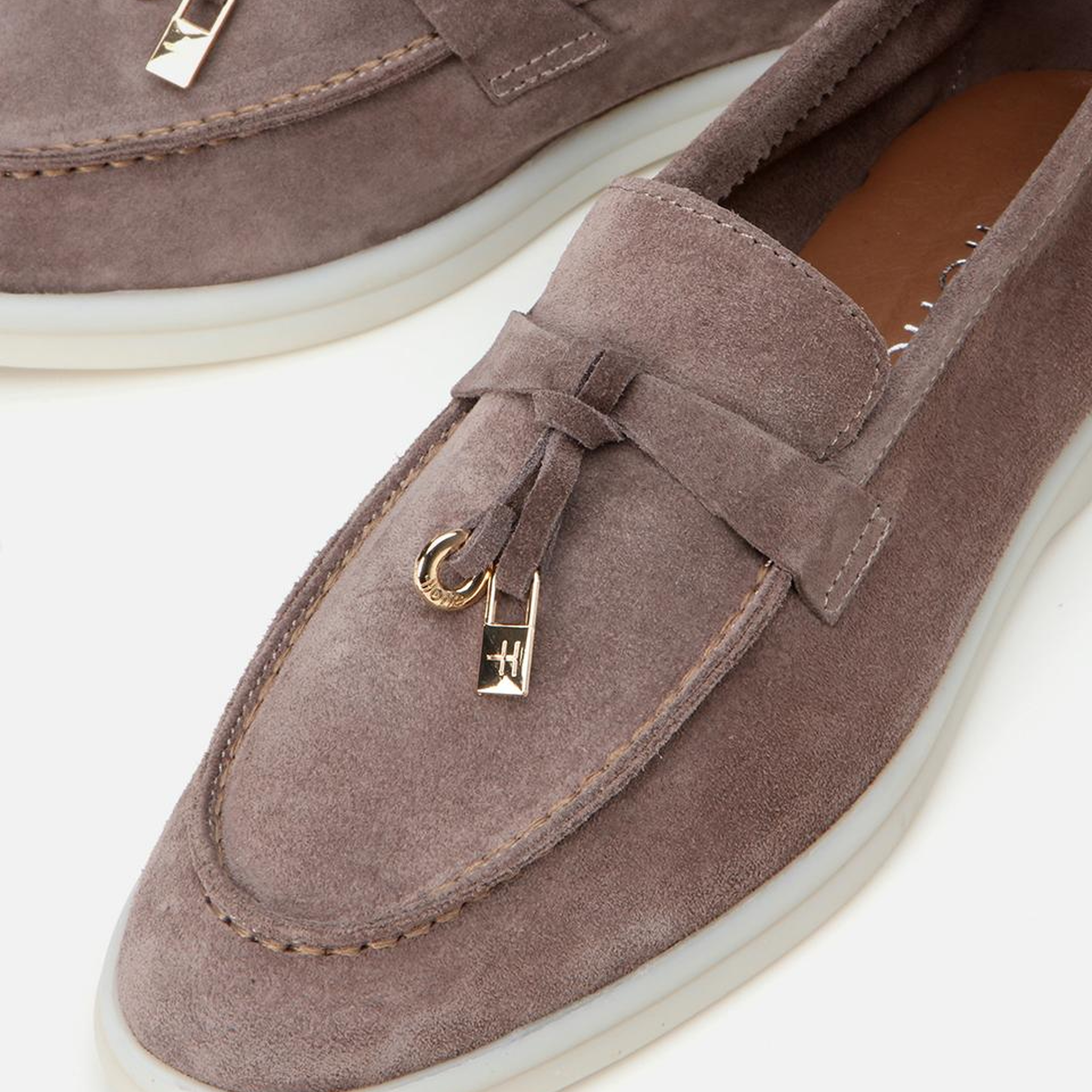 Kadın Deri Vizon Loafer
