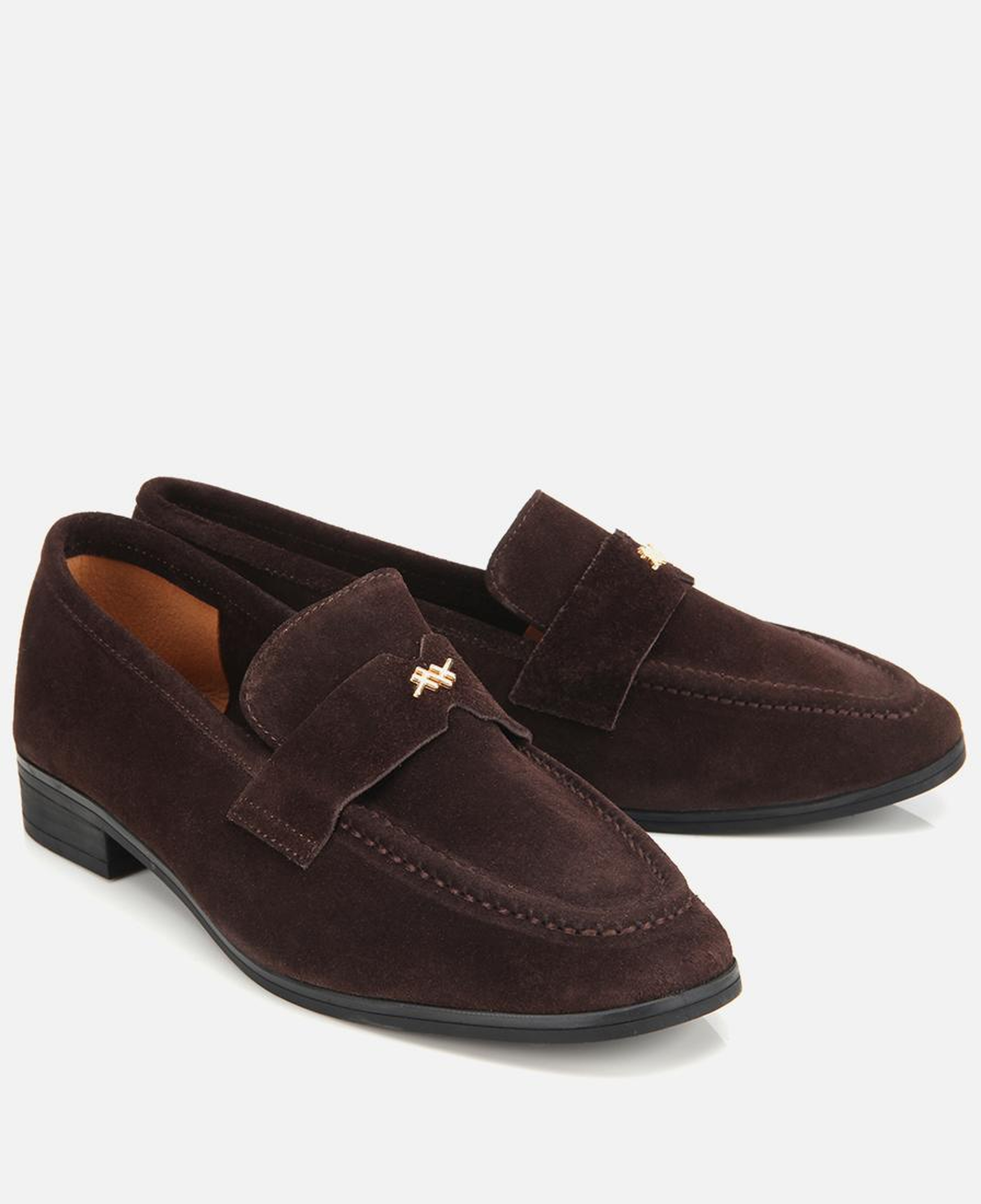 Kadın Süet Deri Kahverengi Yumuşak Dokulu Klasik Loafer