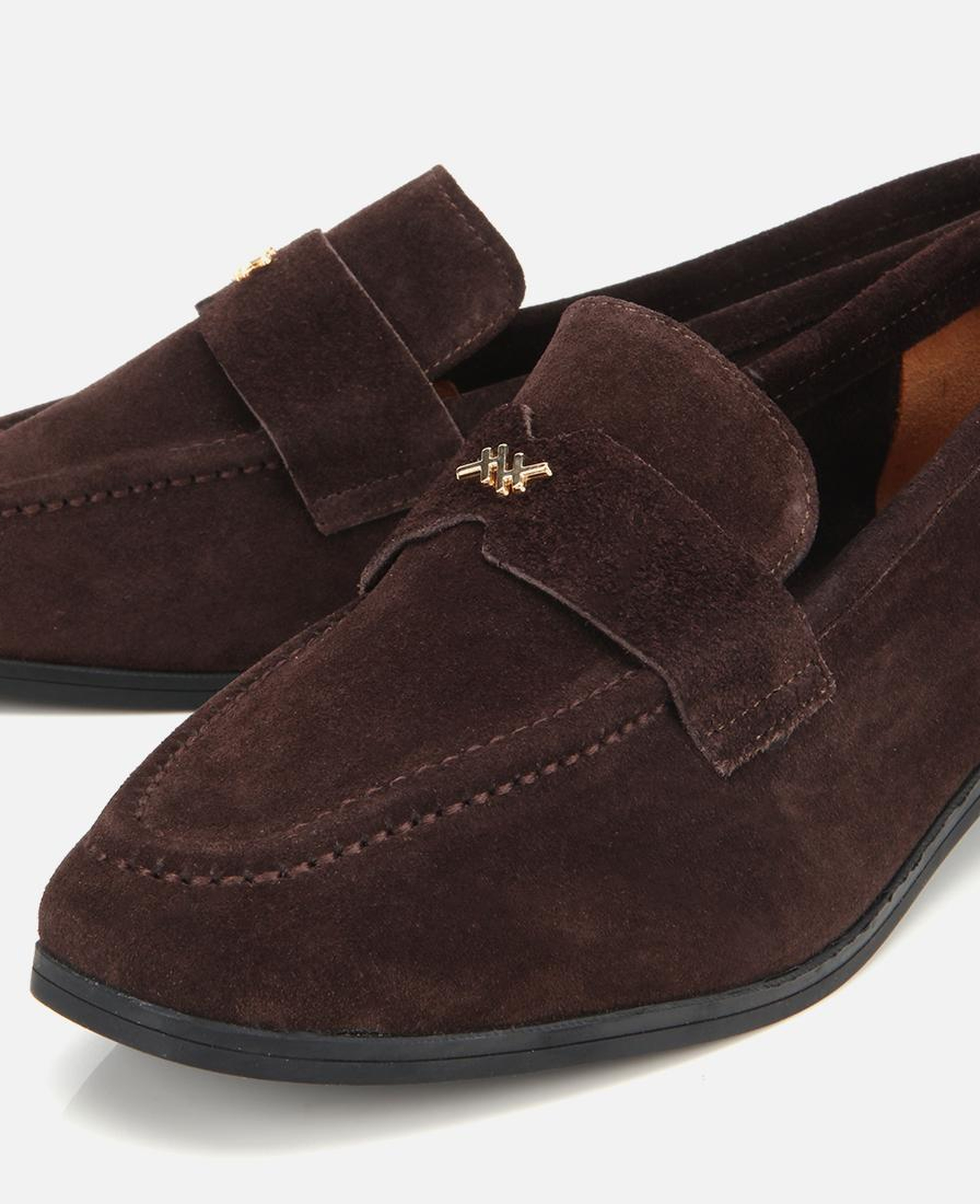 Kadın Süet Deri Kahverengi Yumuşak Dokulu Klasik Loafer
