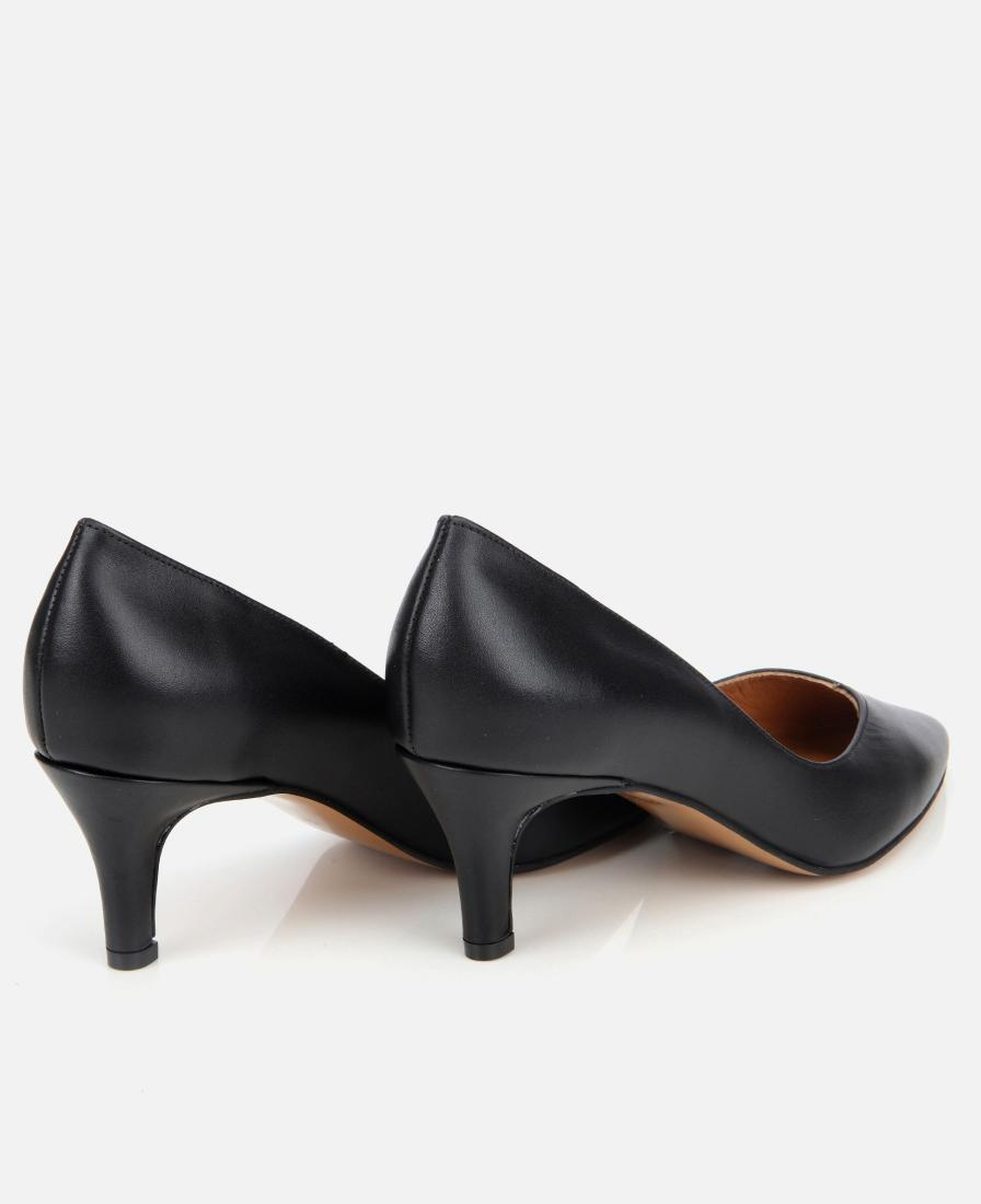 Kadın Deri Siyah İnce Topuklu Stiletto
