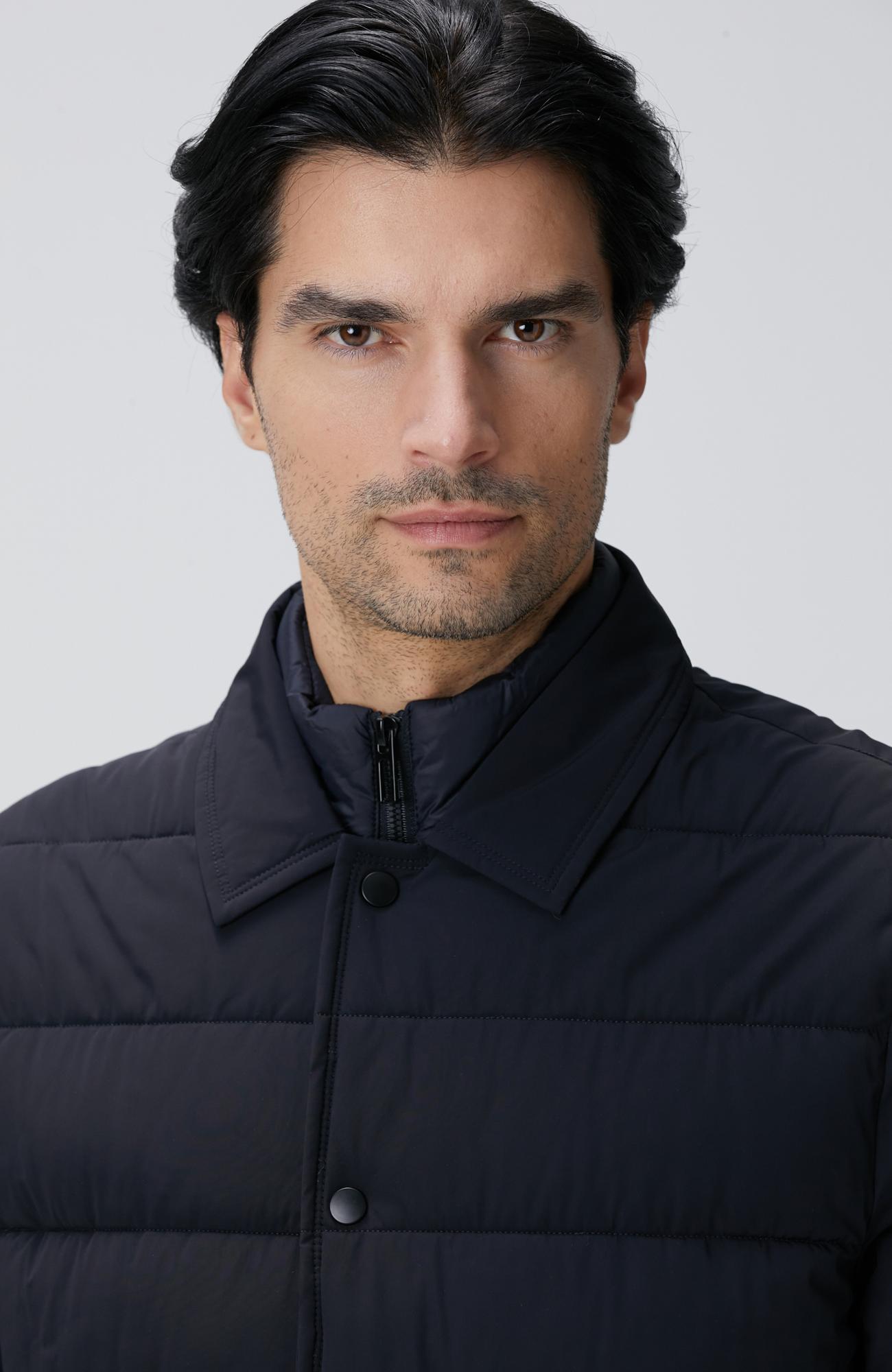 Network Erkek Lacivert Puffer Coat Ceket