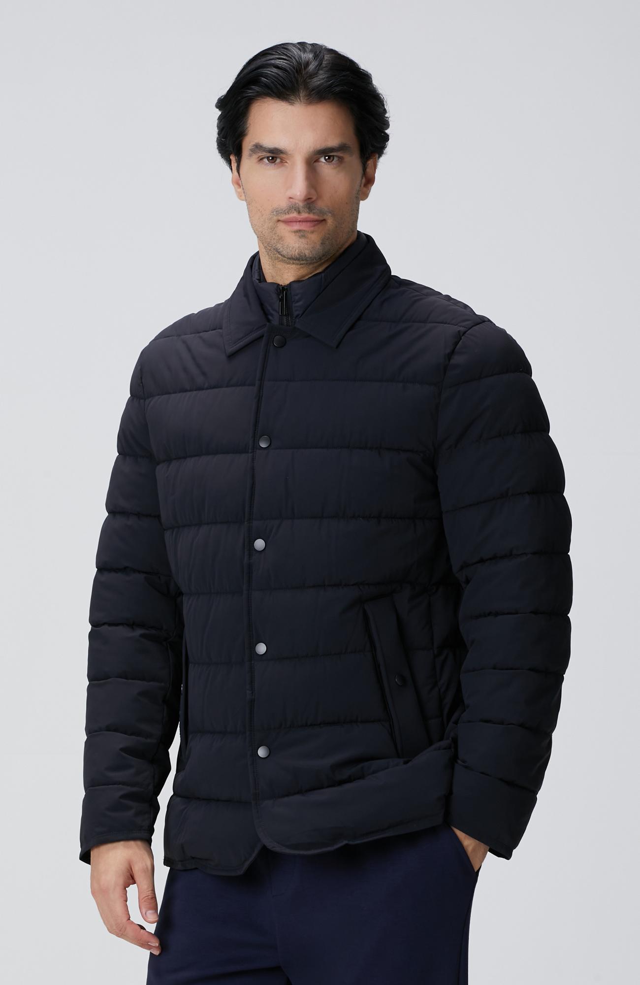 Network Erkek Lacivert Puffer Coat Ceket