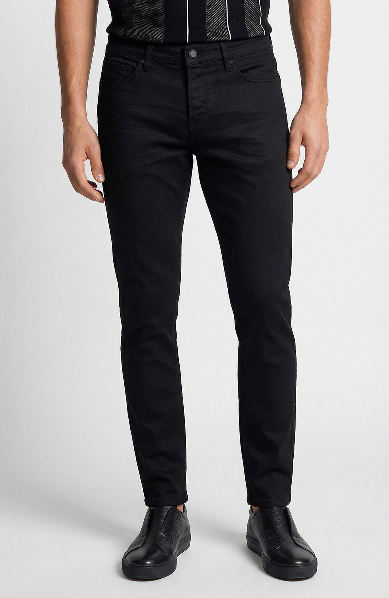 Network Erkek Siyah Kaplama Denim Pantolon