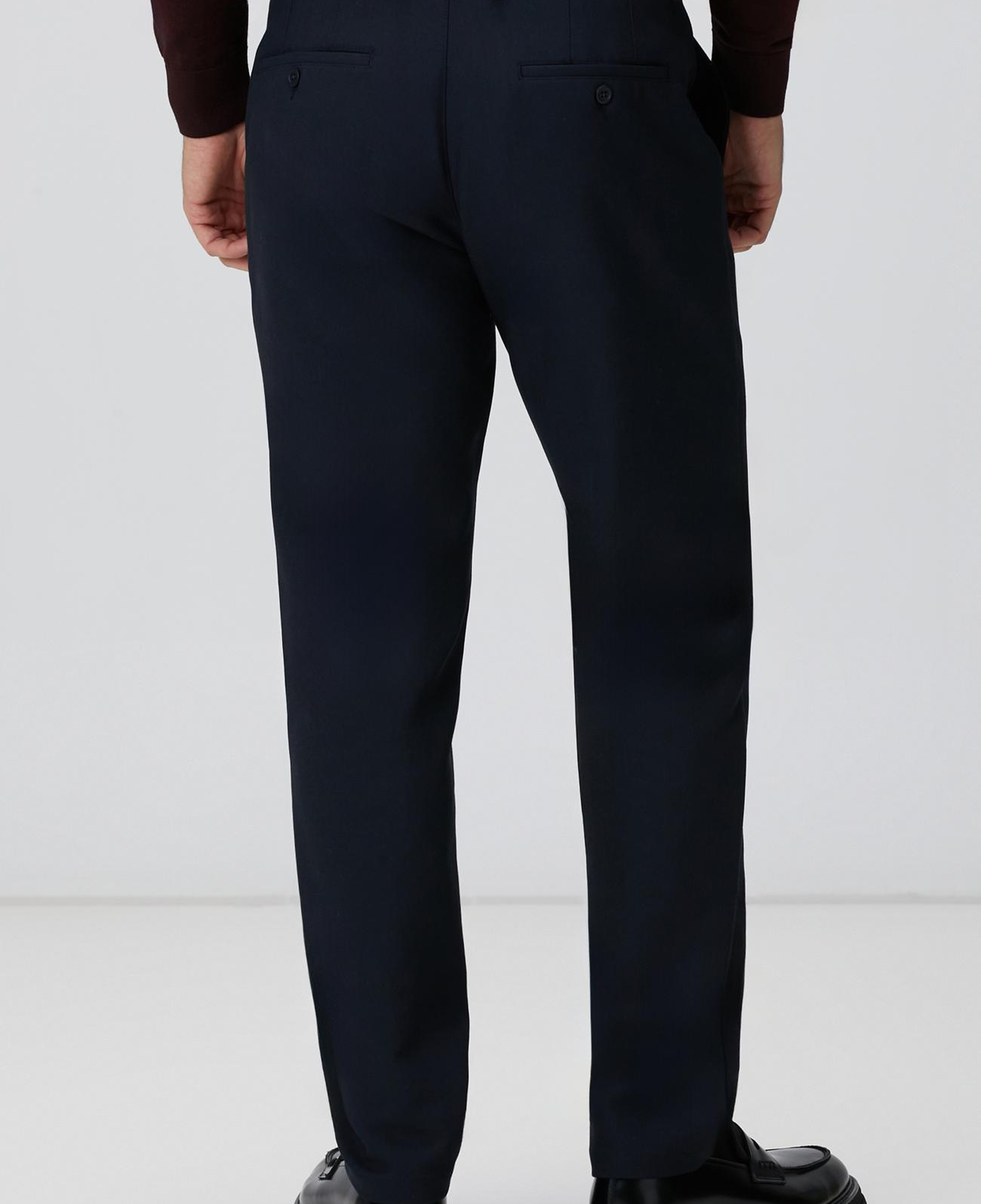Network Erkek Lacivert Casual Pantolon