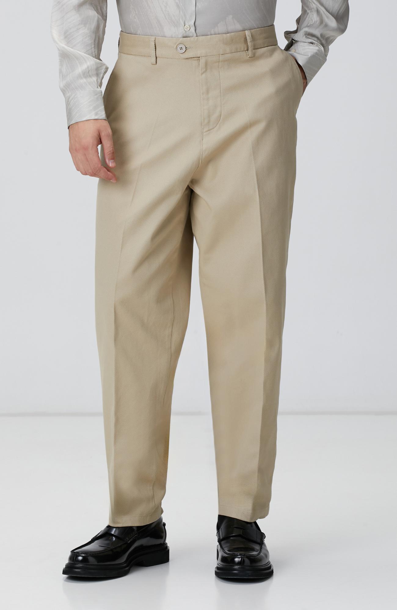 Network Erkek Bej Casual Chino Pantolon