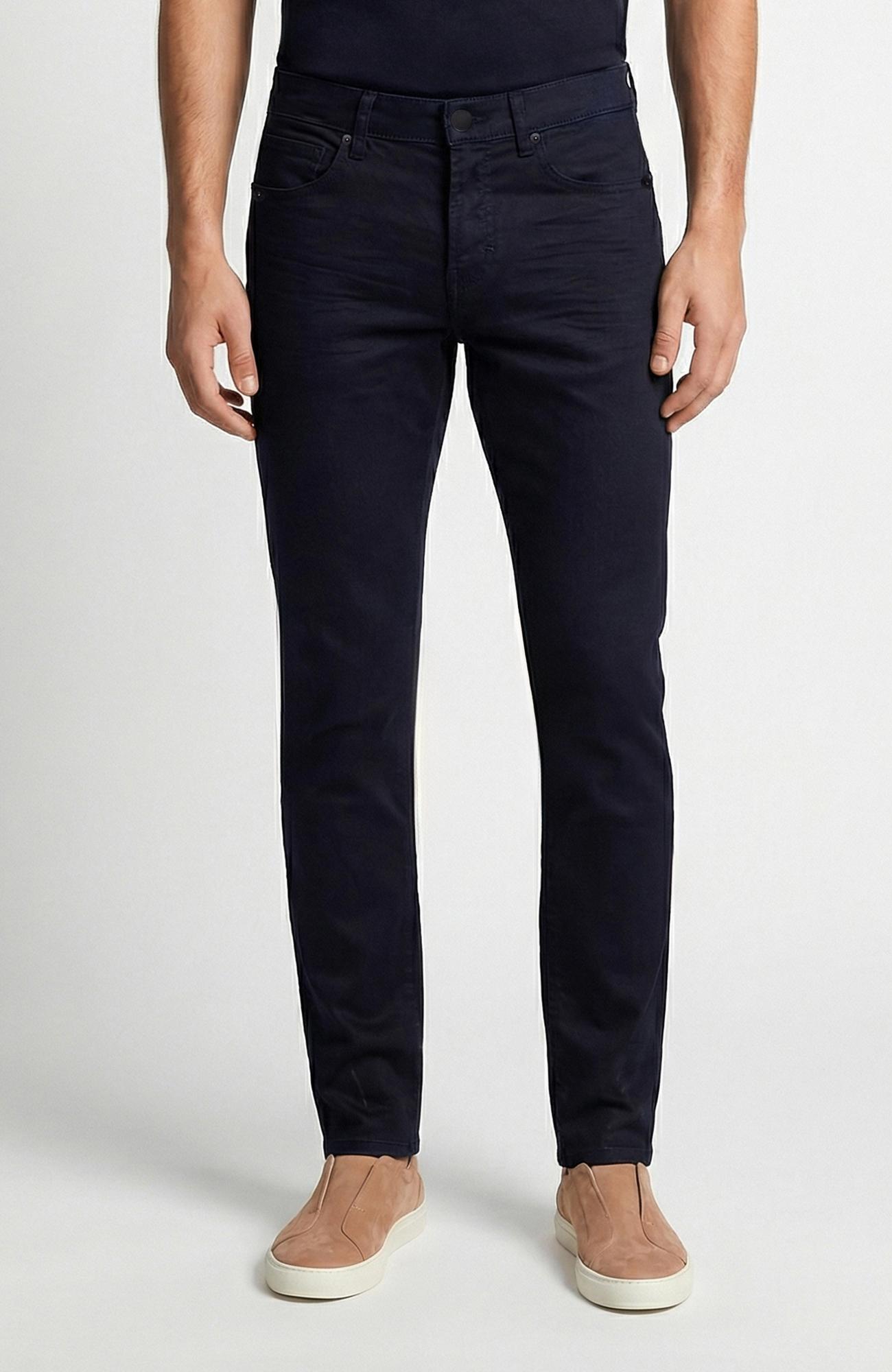 Network Erkek Lacivert Kaplamalı Denim Pantolon