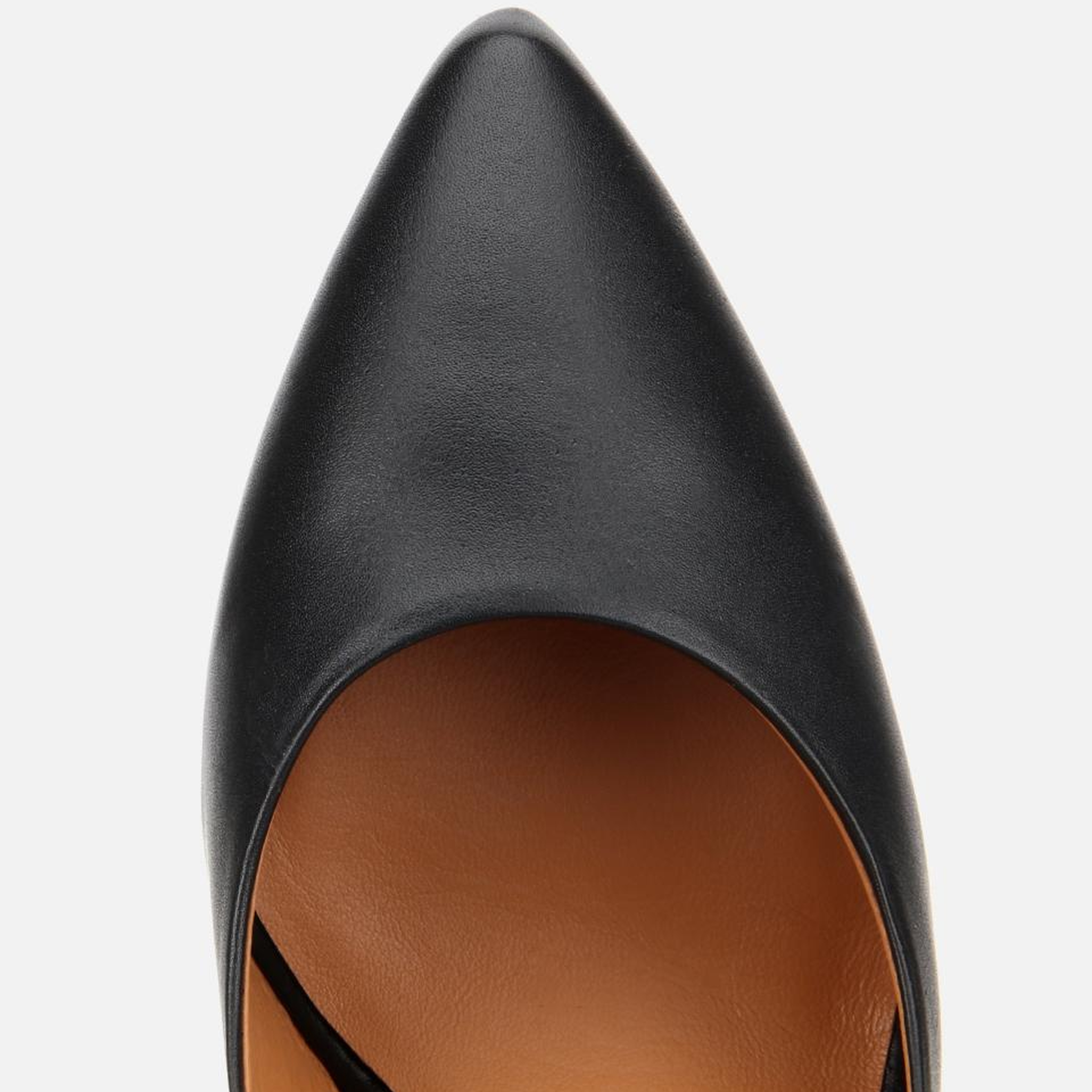 Kadın Deri Siyah Yüksek Topuklu Stiletto