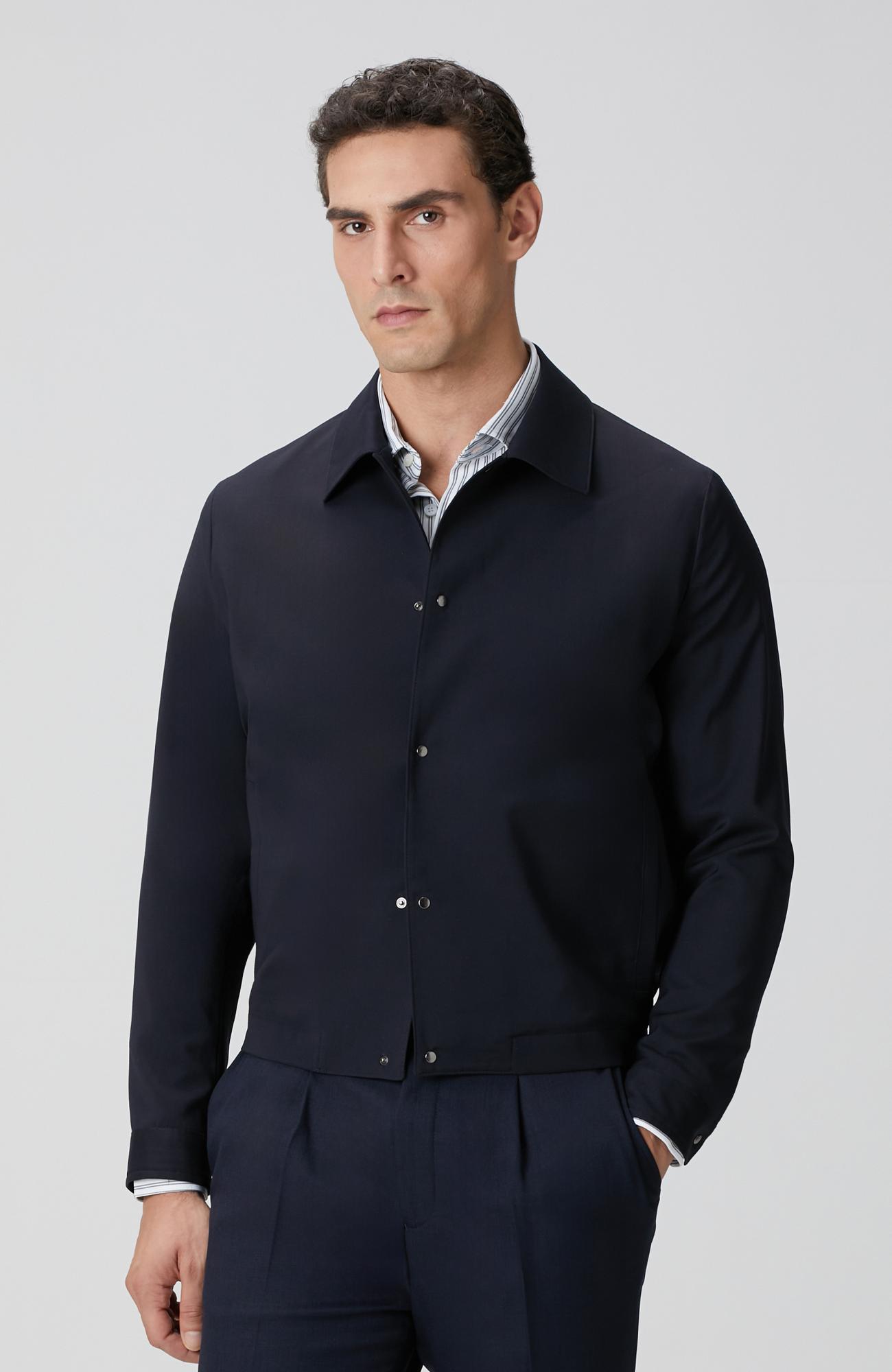 Network Erkek Lacivert Bomber Ceket