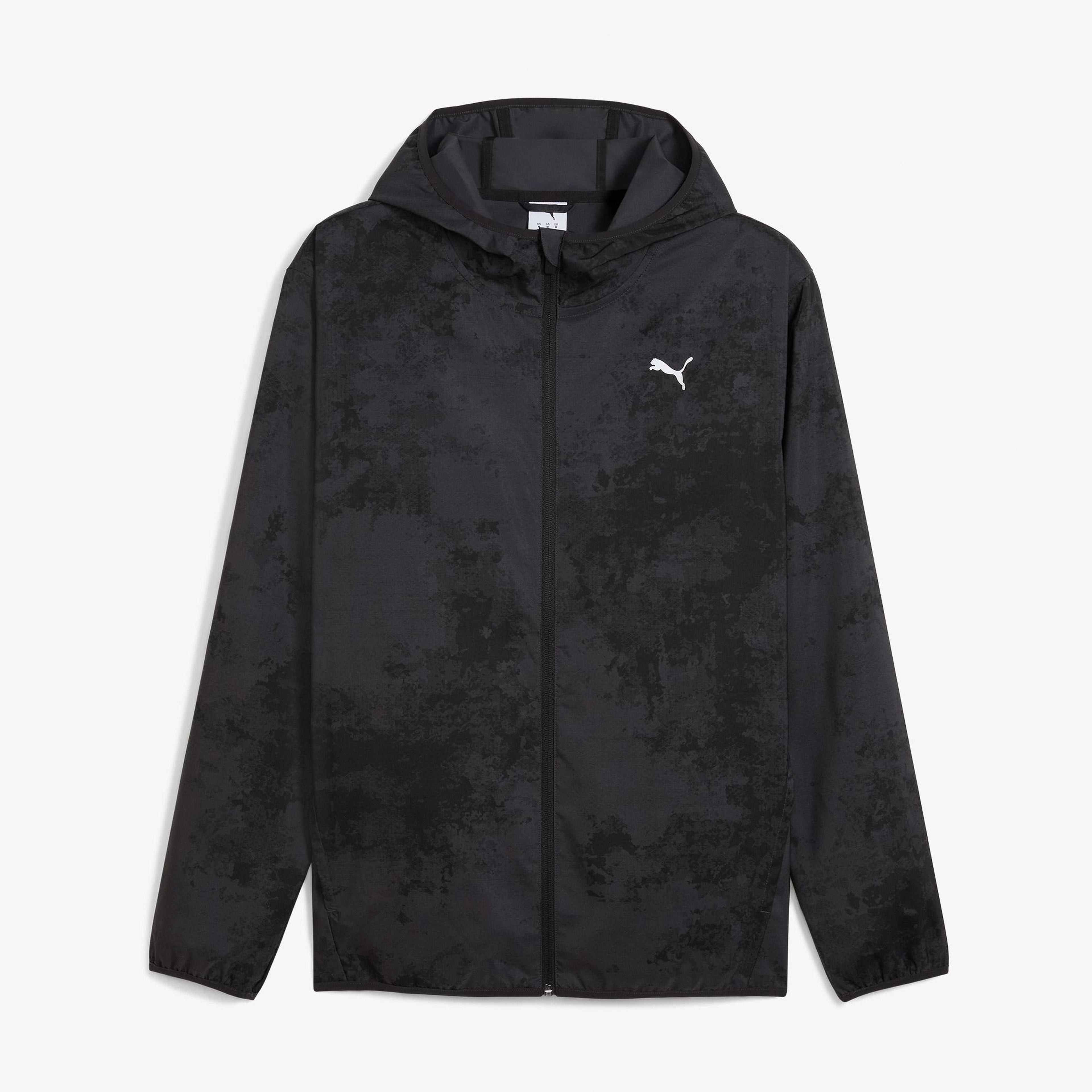 Puma Tad Essential Aop Woven Erkek Siyah Ceket