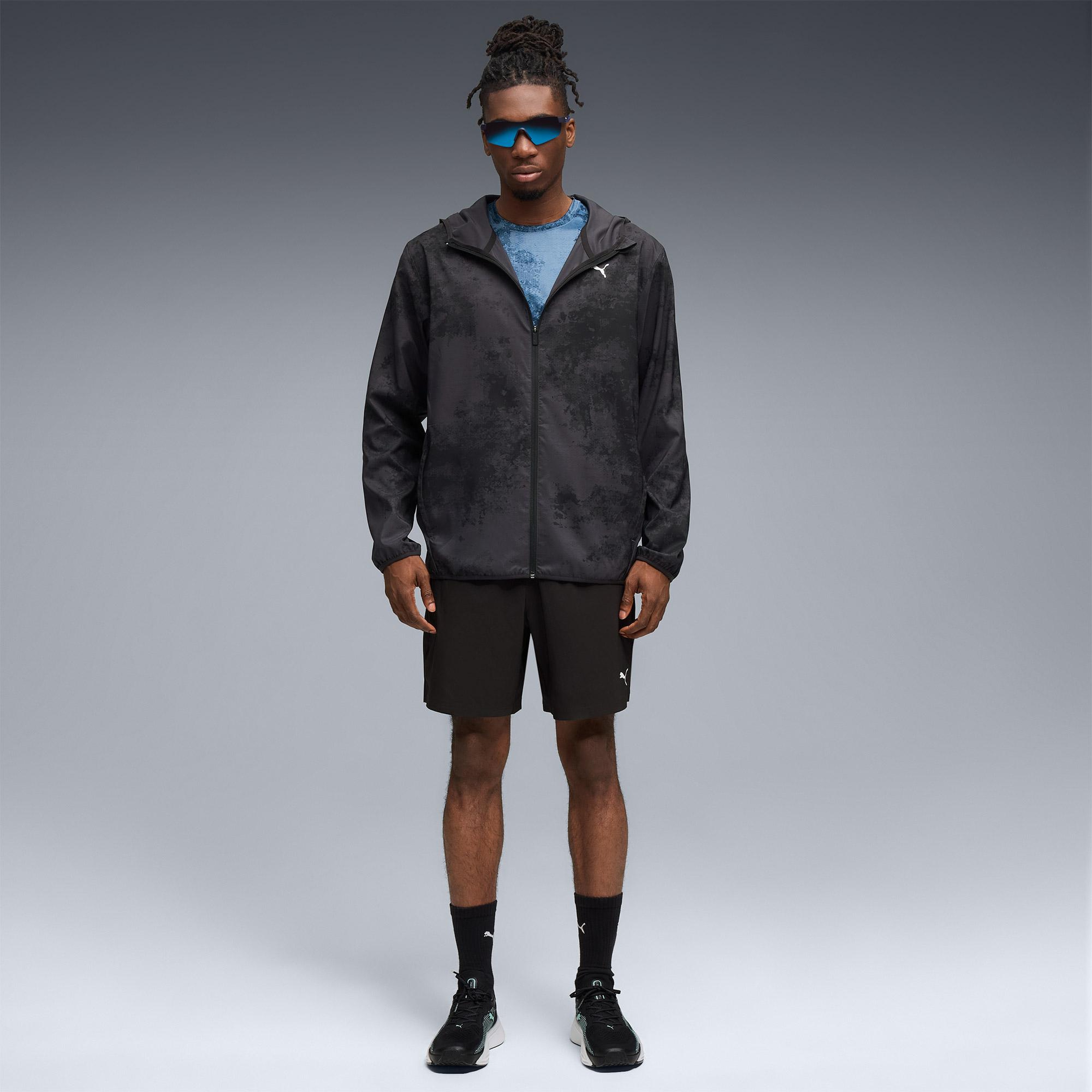 Puma Tad Essential Aop Woven Erkek Siyah Ceket