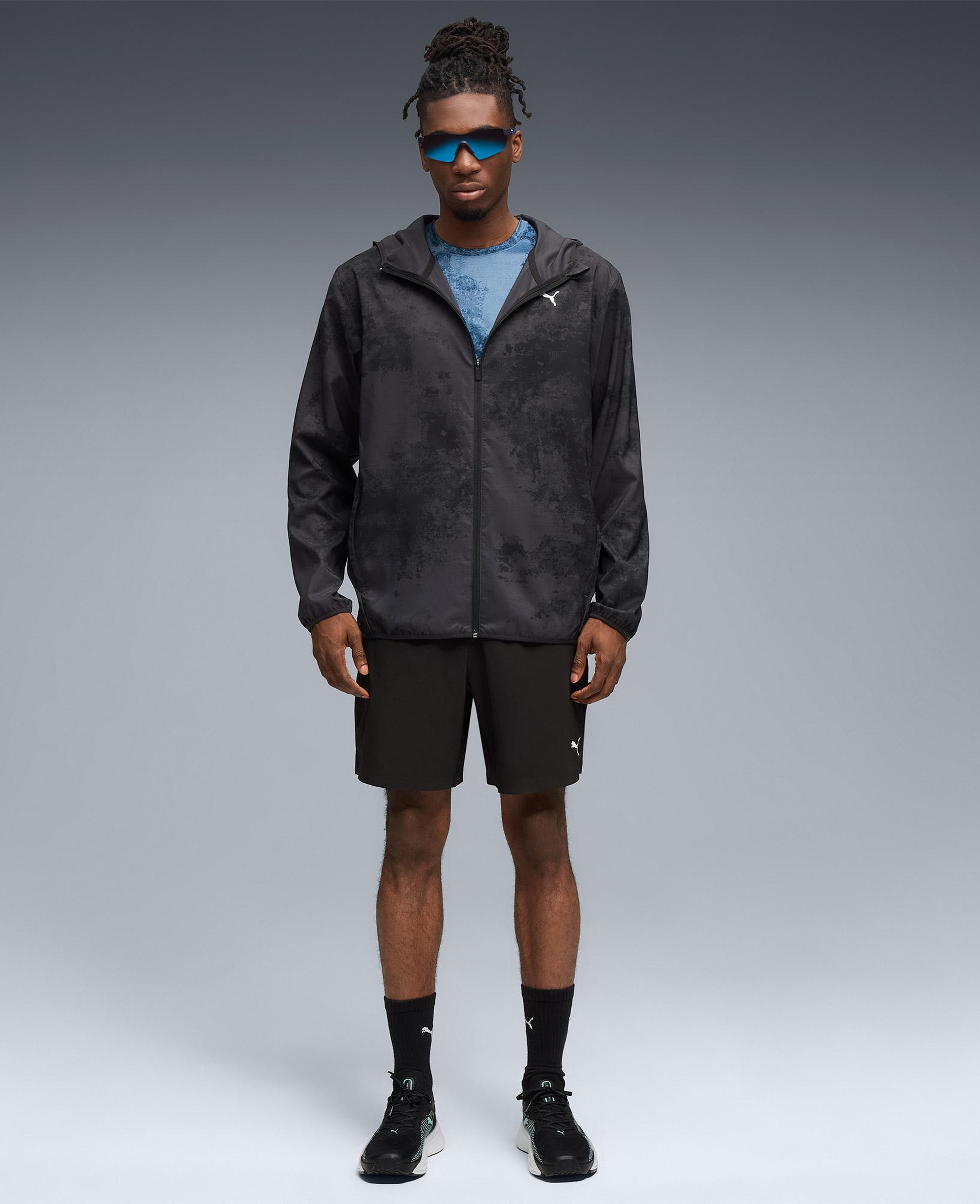 Puma Tad Essential Aop Woven Erkek Siyah Ceket