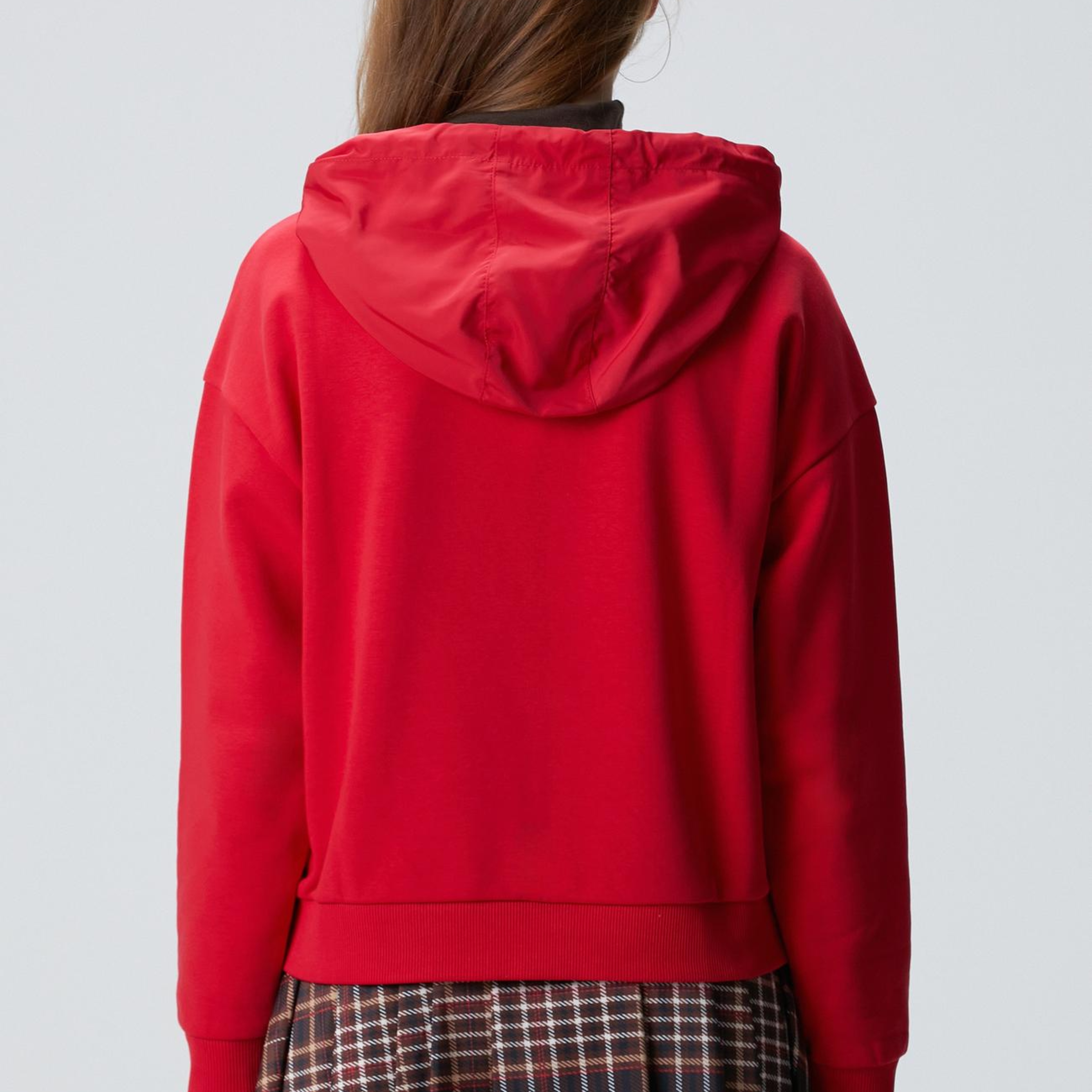 Network Kadın Kırmızı Nakış Detaylı Sweatshirt