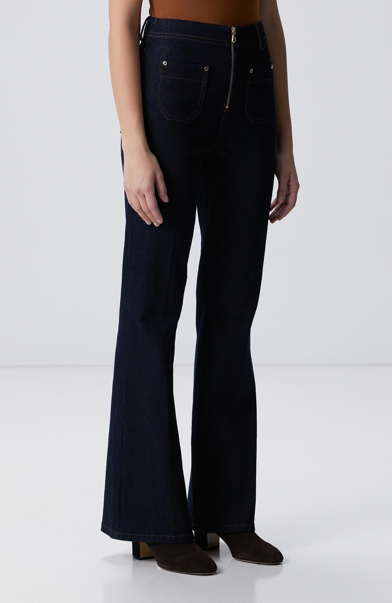 Network Kadın Lacivert Denim Pantolon