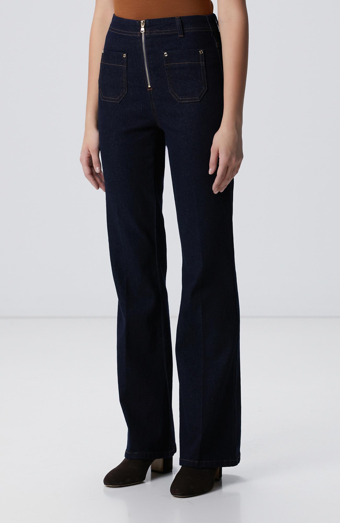 Network Kadın Lacivert Denim Pantolon