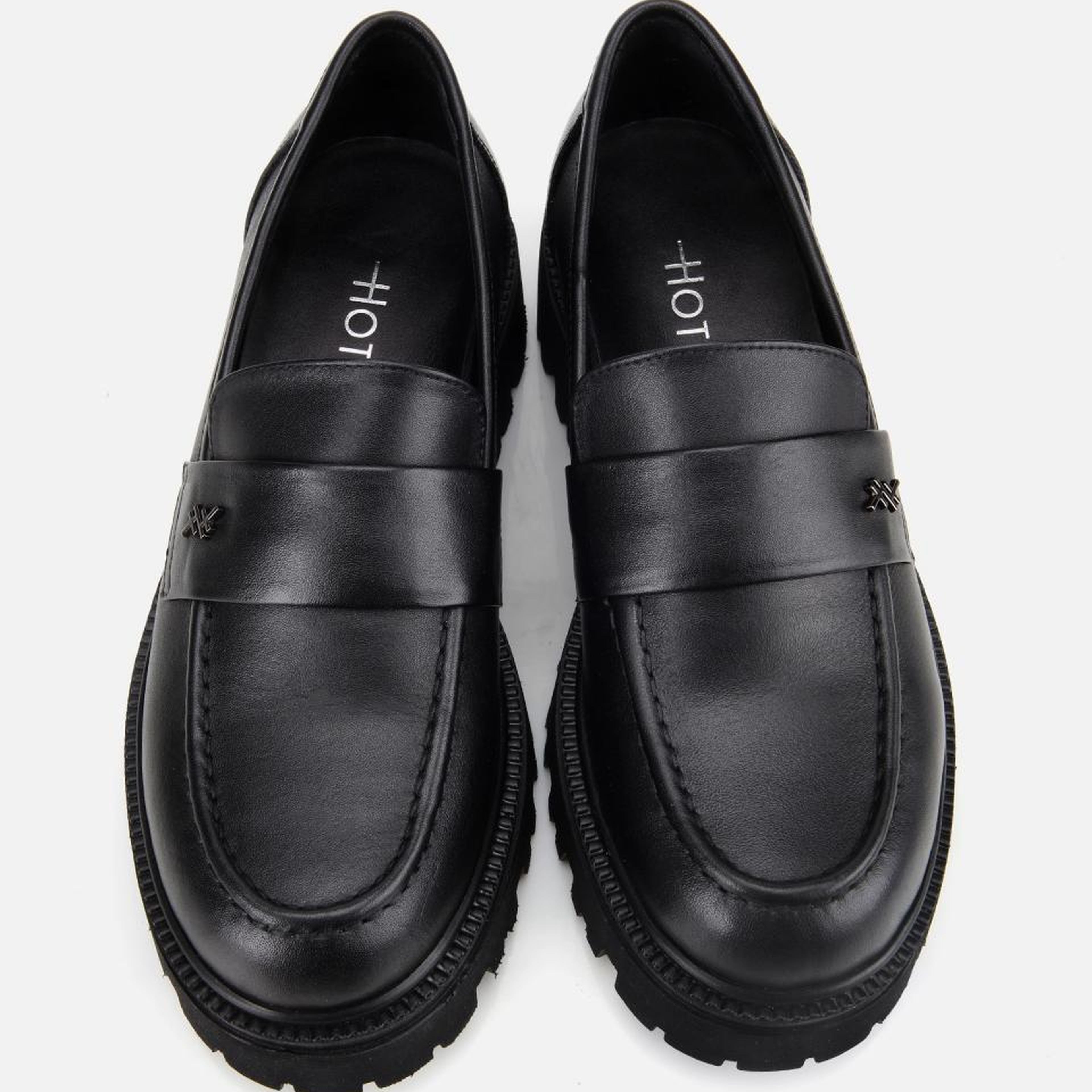 Kadın Deri Siyah Yumuşak Dokulu Günlük Loafer
