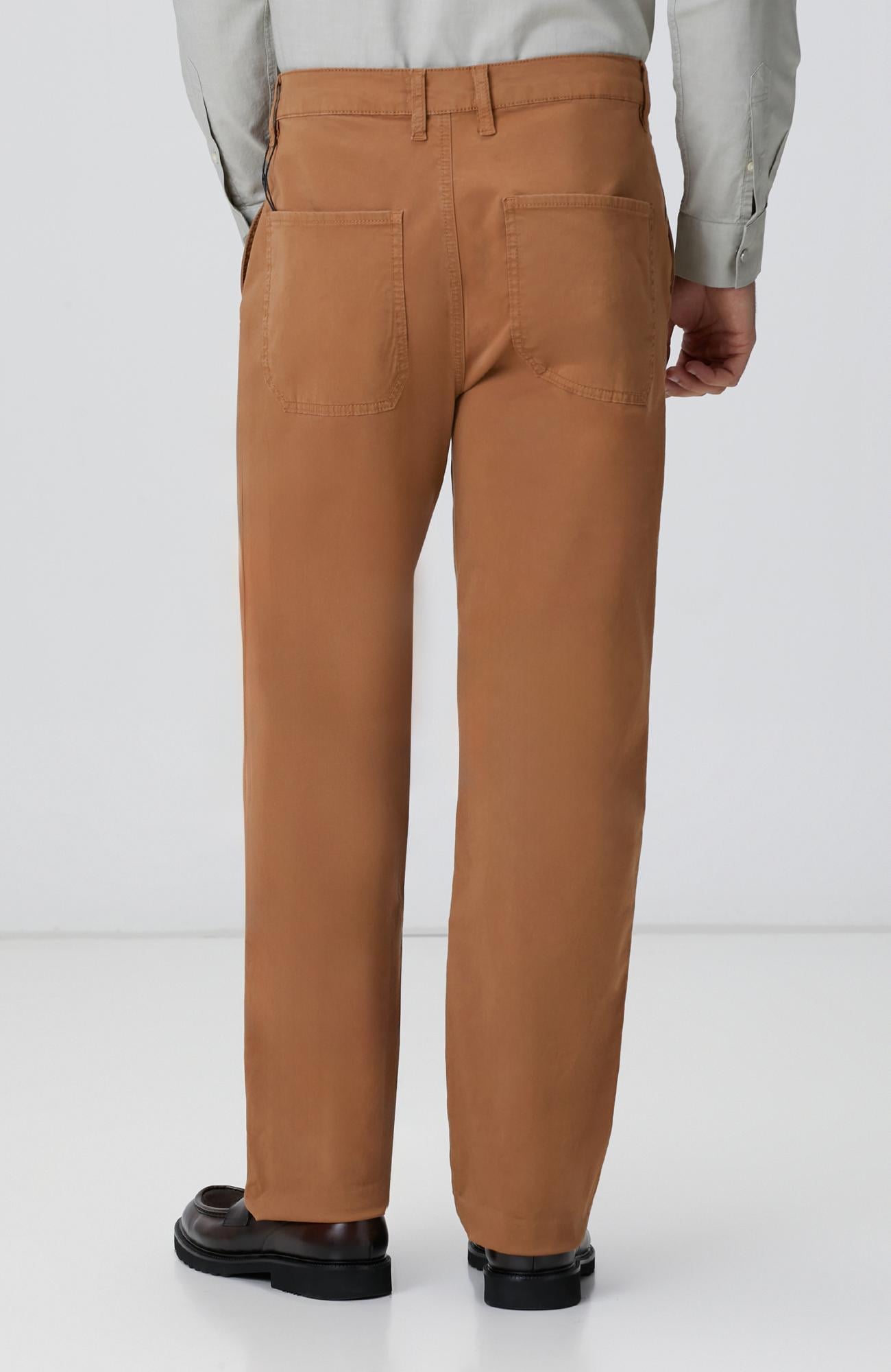 Network Erkek Camel Chino Casual Pantolon