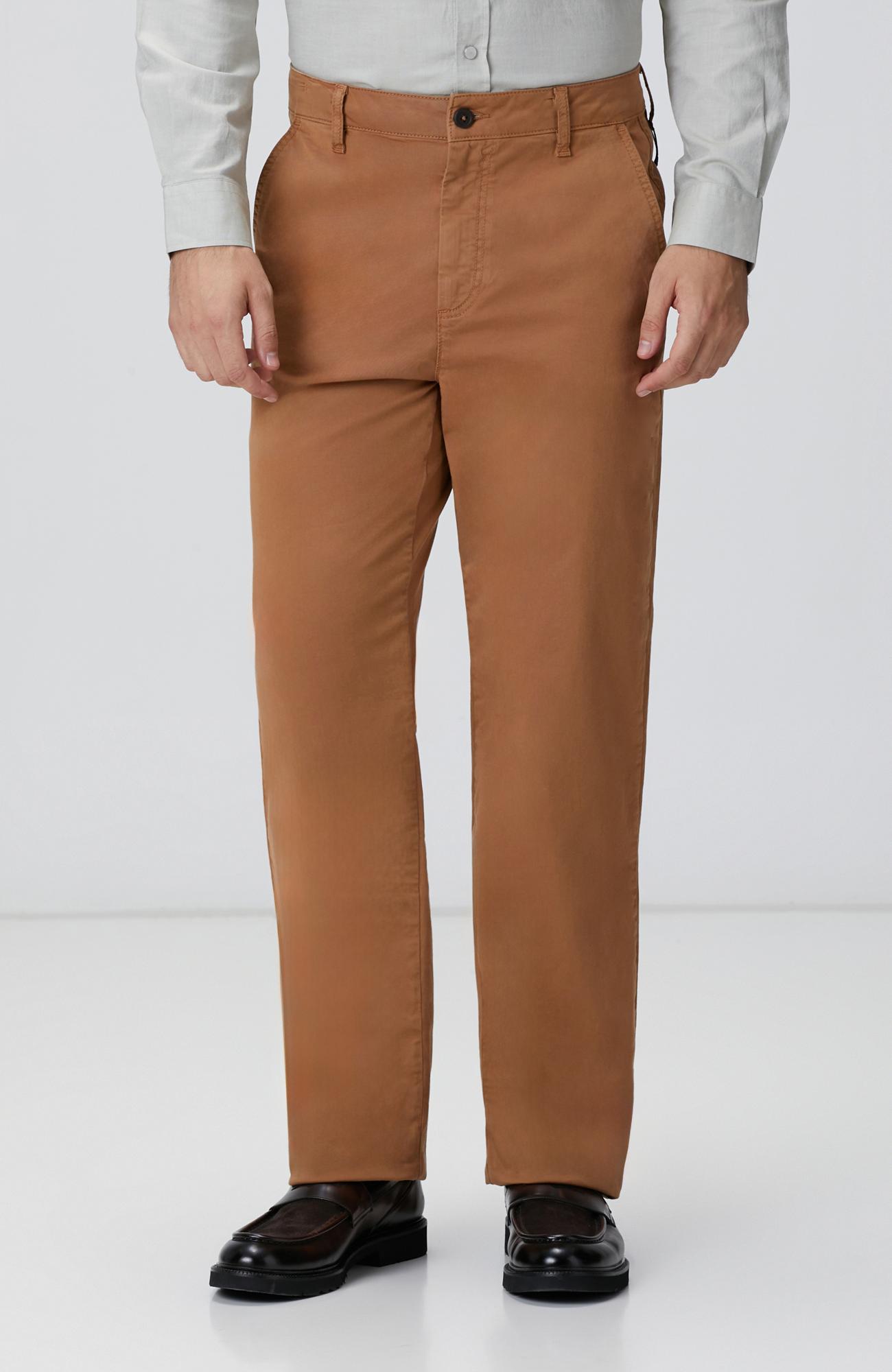 Network Erkek Camel Chino Casual Pantolon