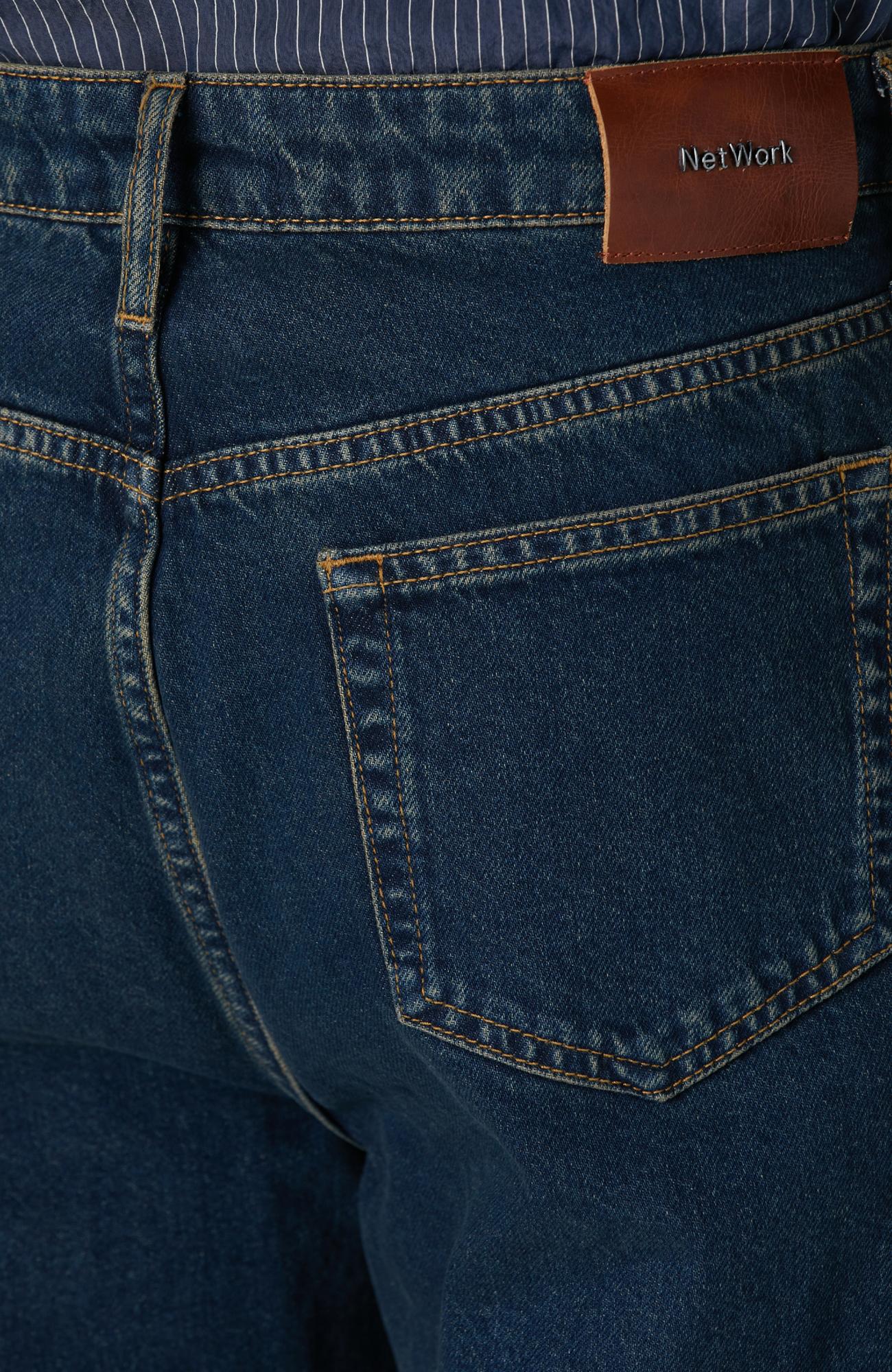 Network Erkek Lacivert Denim Pantolon