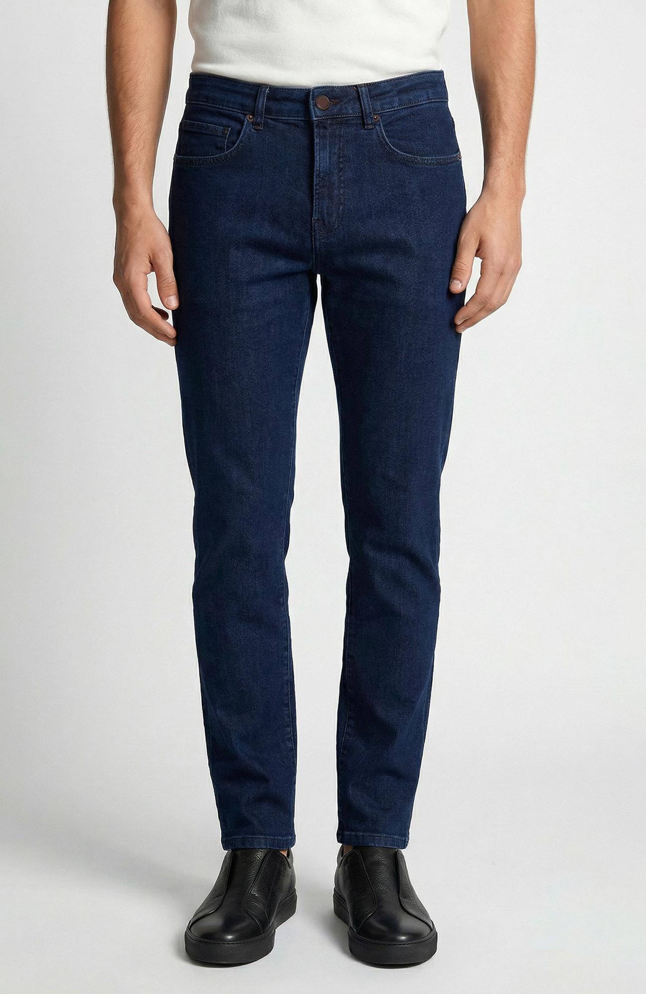 Network Erkek Lacivert Cashmere Touch Denim Pantolon