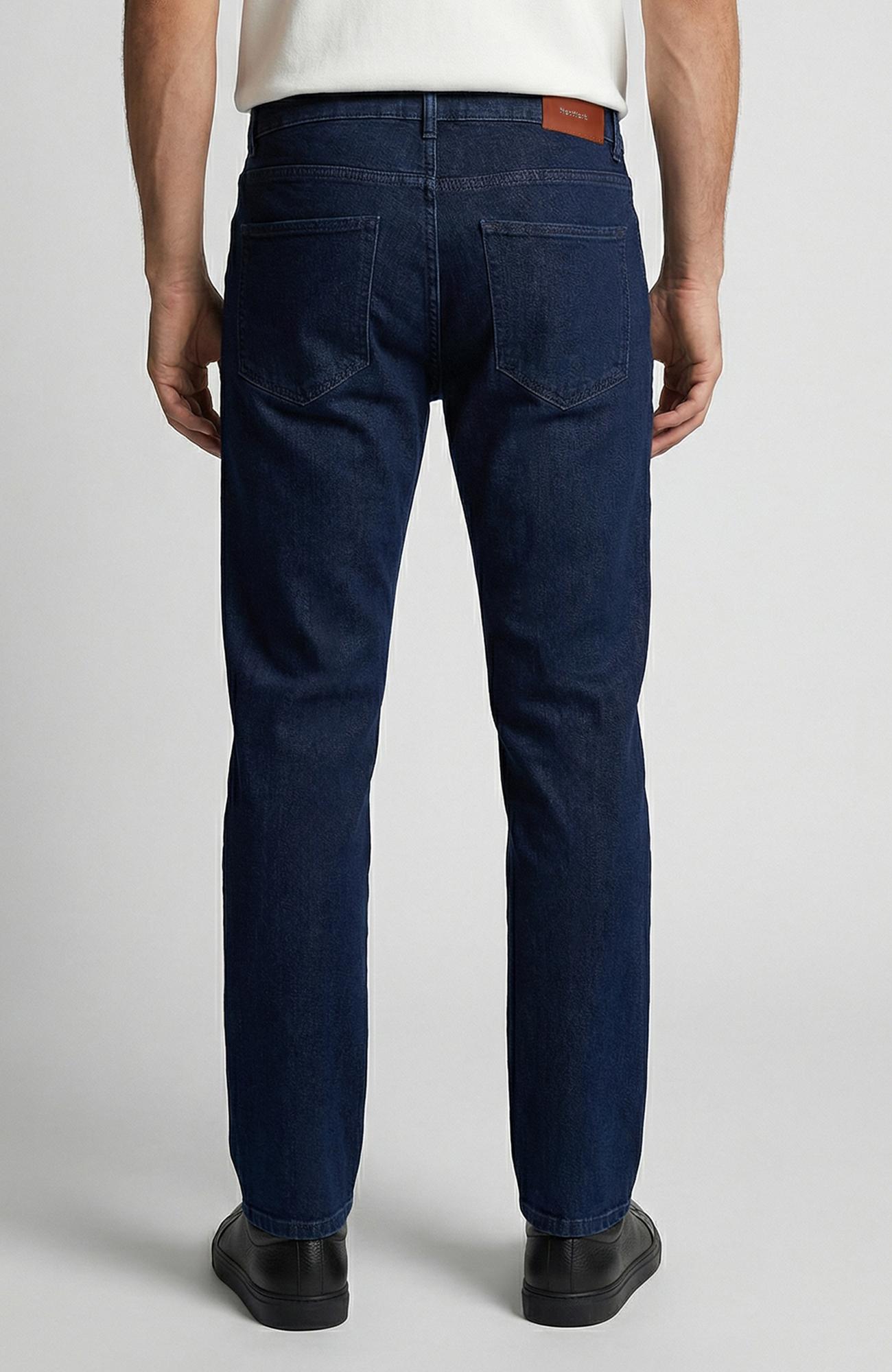 Network Erkek Lacivert Cashmere Touch Denim Pantolon
