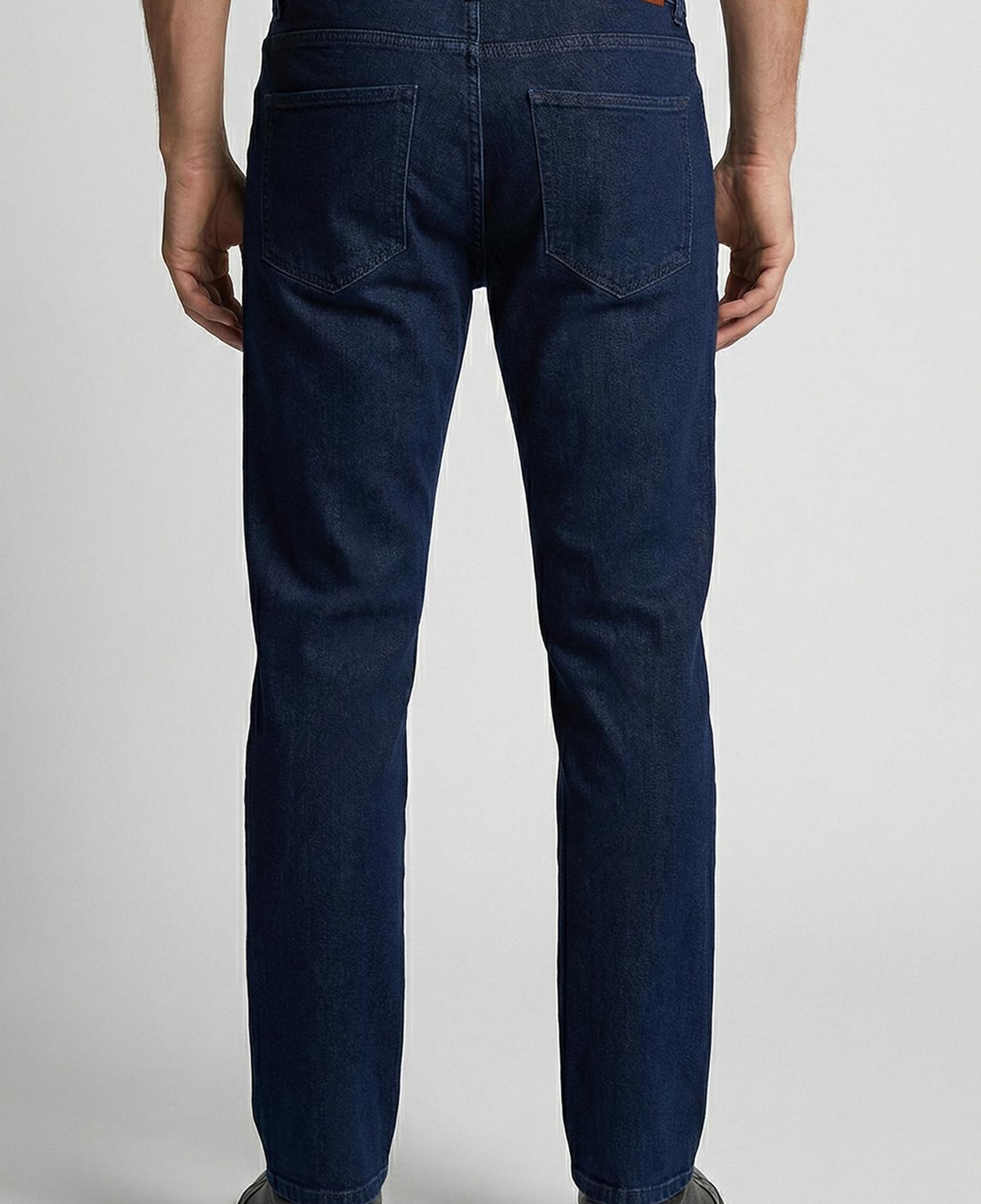 Network Erkek Lacivert Cashmere Touch Denim Pantolon